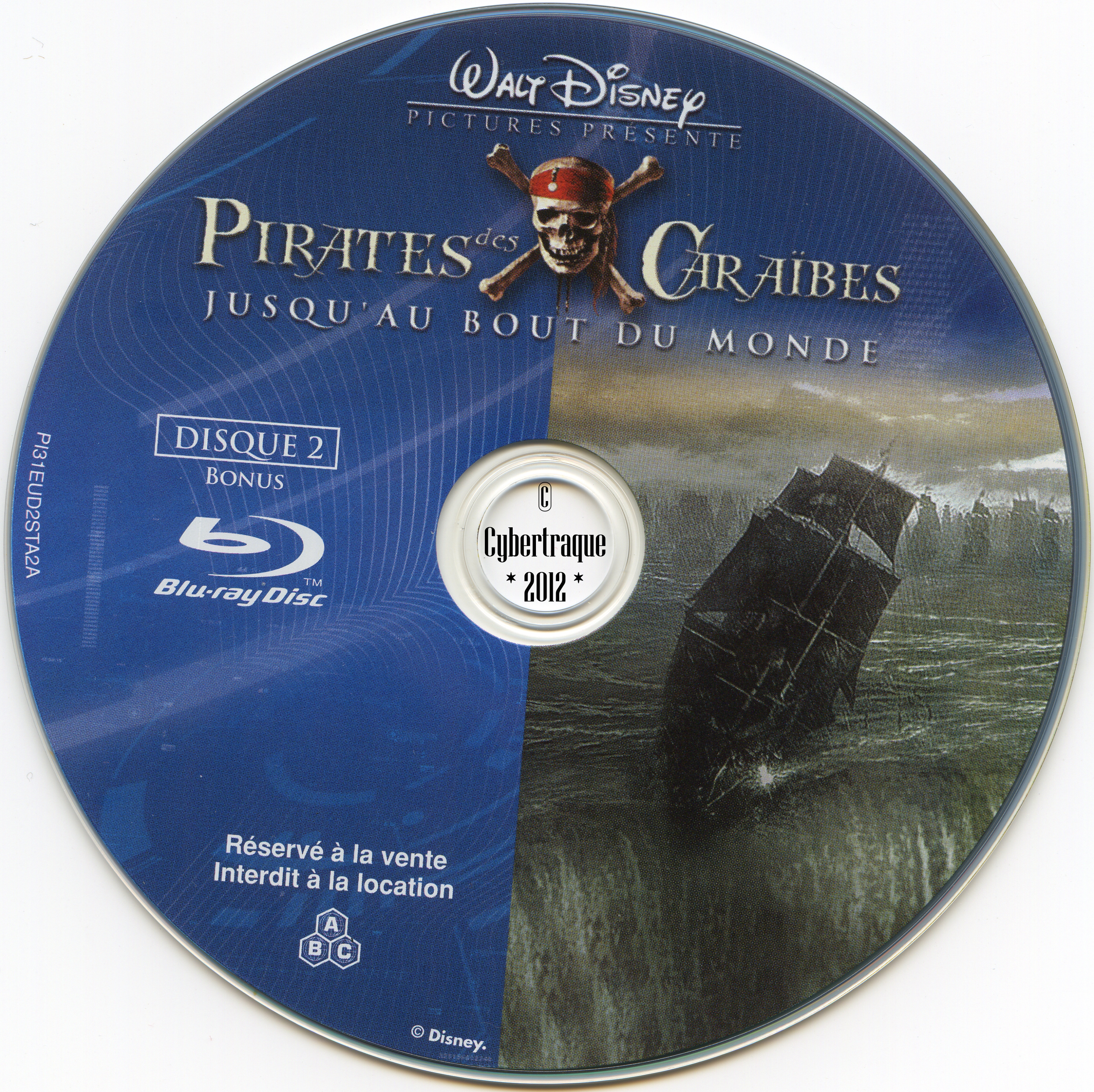 Pirates des Caraibes 3 BONUS (BLU-RAY)