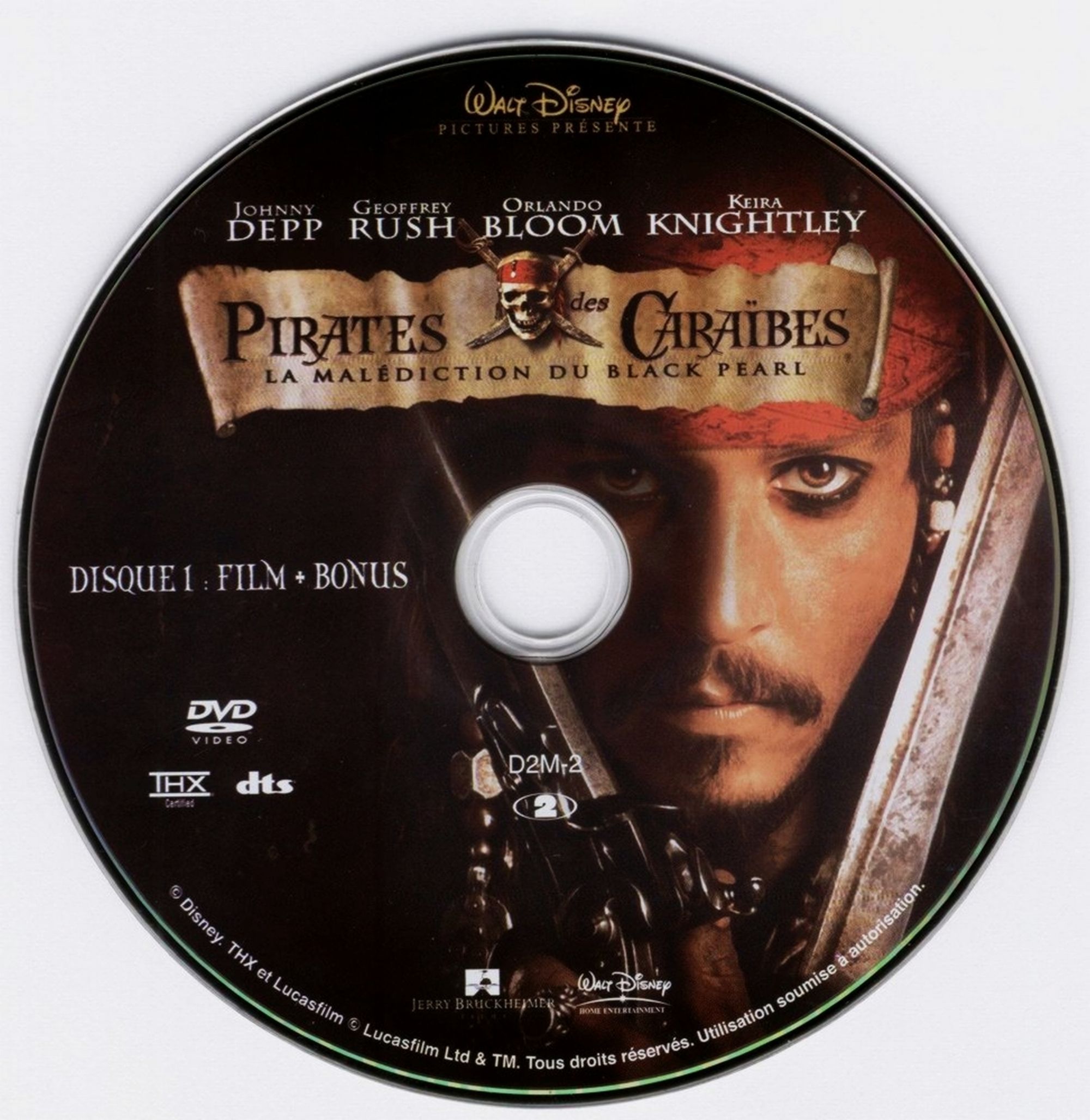 Pirates des Caraibes DISC 1
