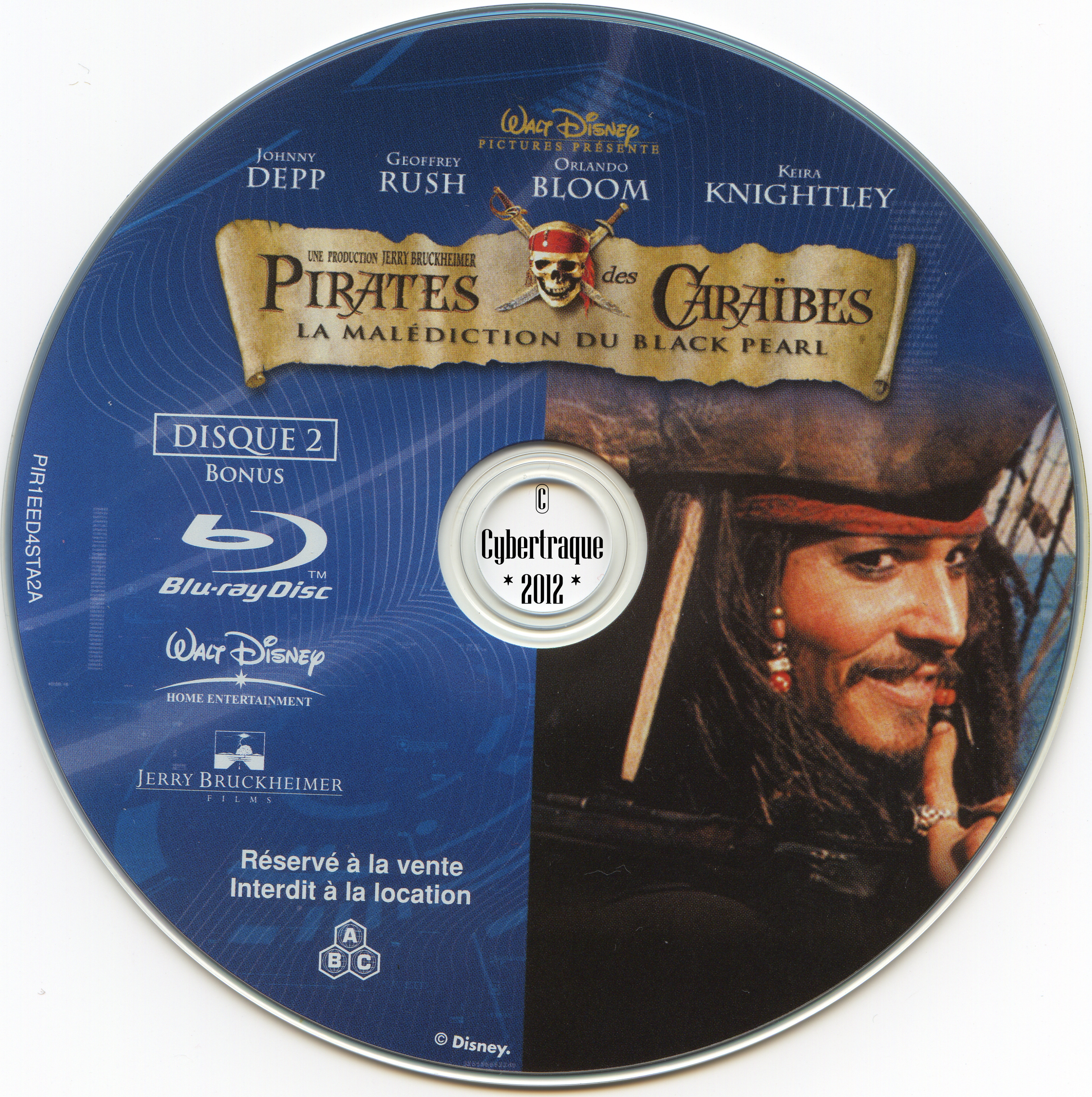 Pirates des caraibes BONUS (BLU-RAY)