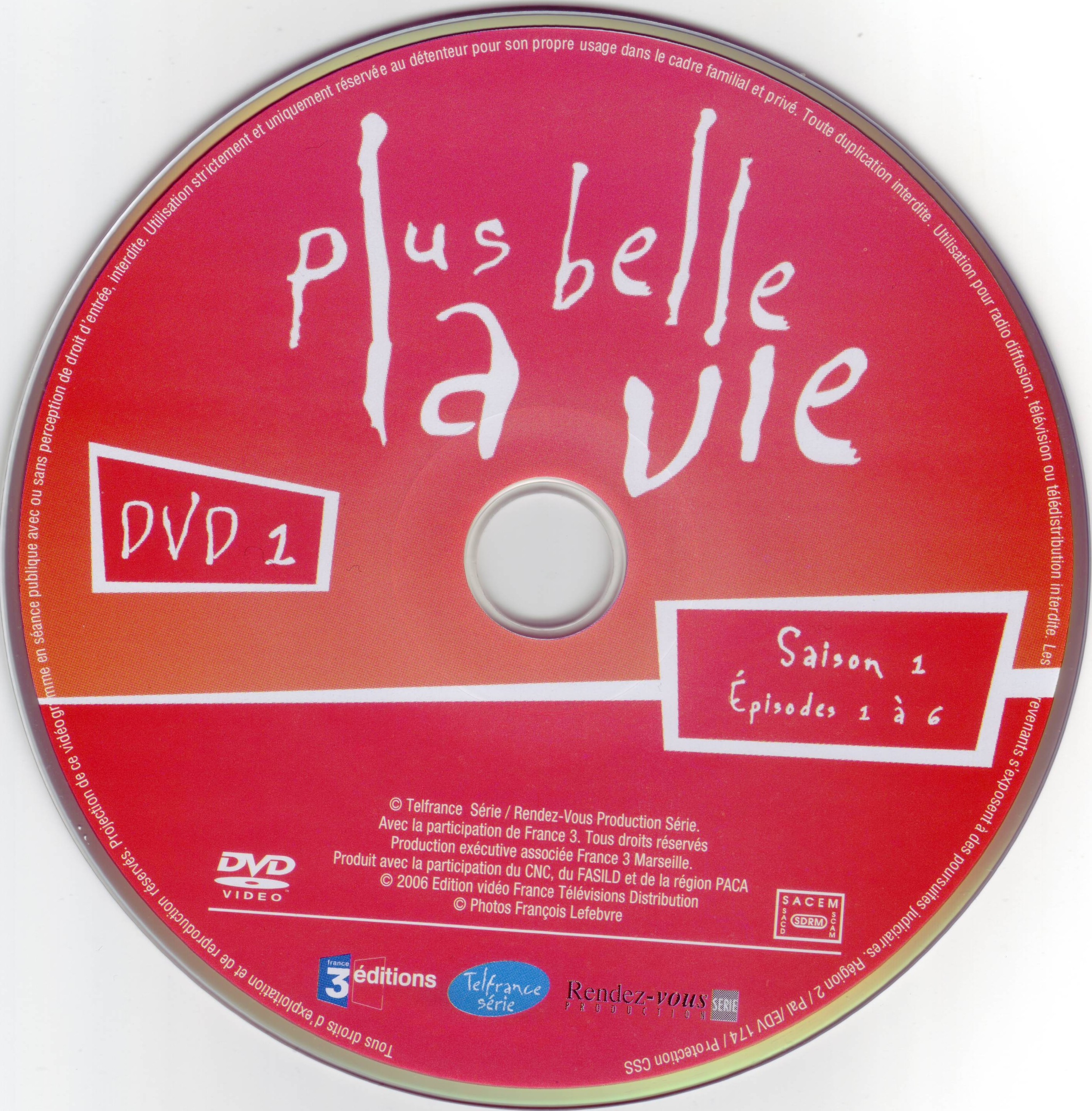 Plus belle la vie vol 01 DVD 1