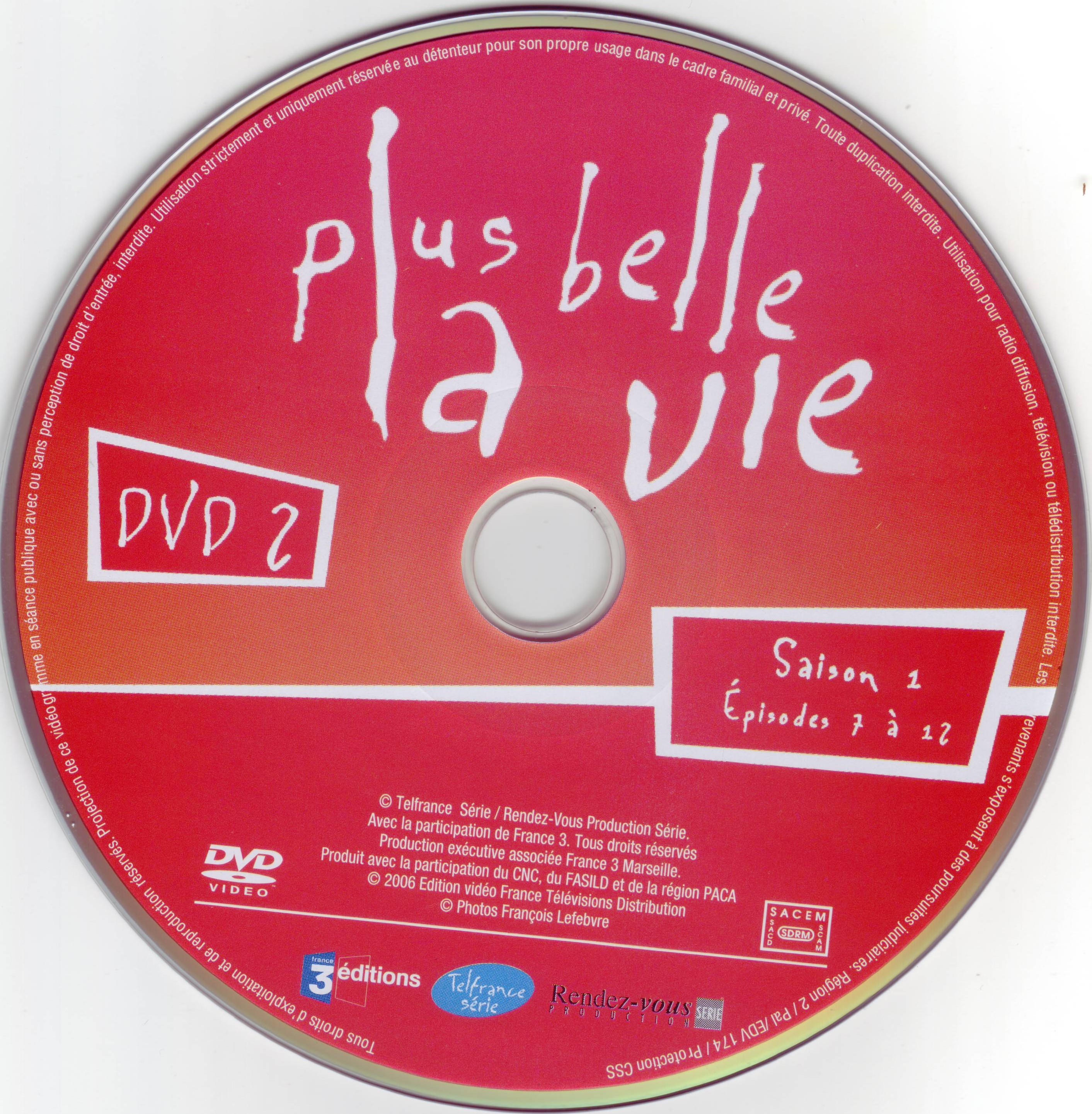 Plus belle la vie vol 01 DVD 2