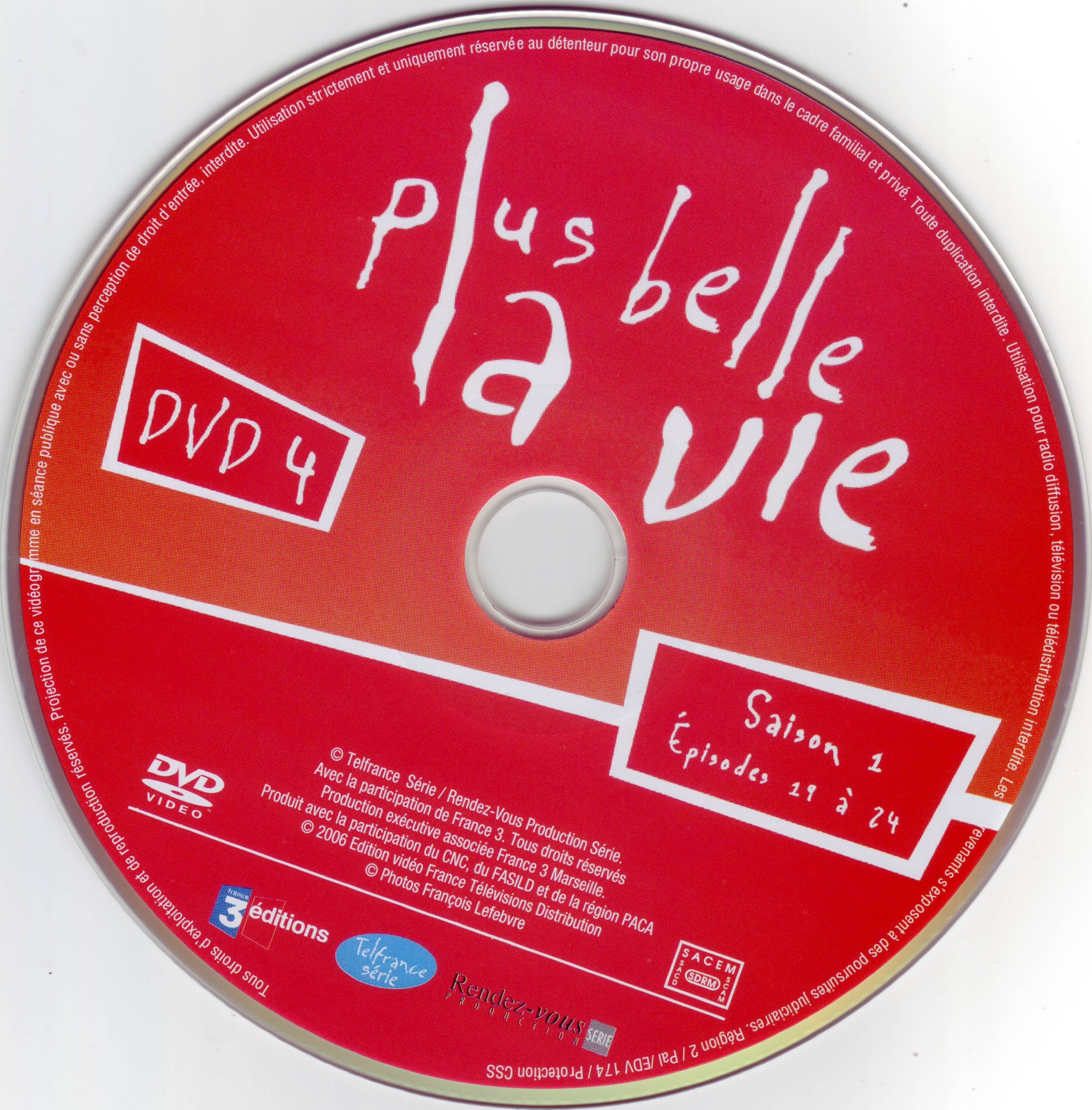 Plus belle la vie vol 01 DVD 4