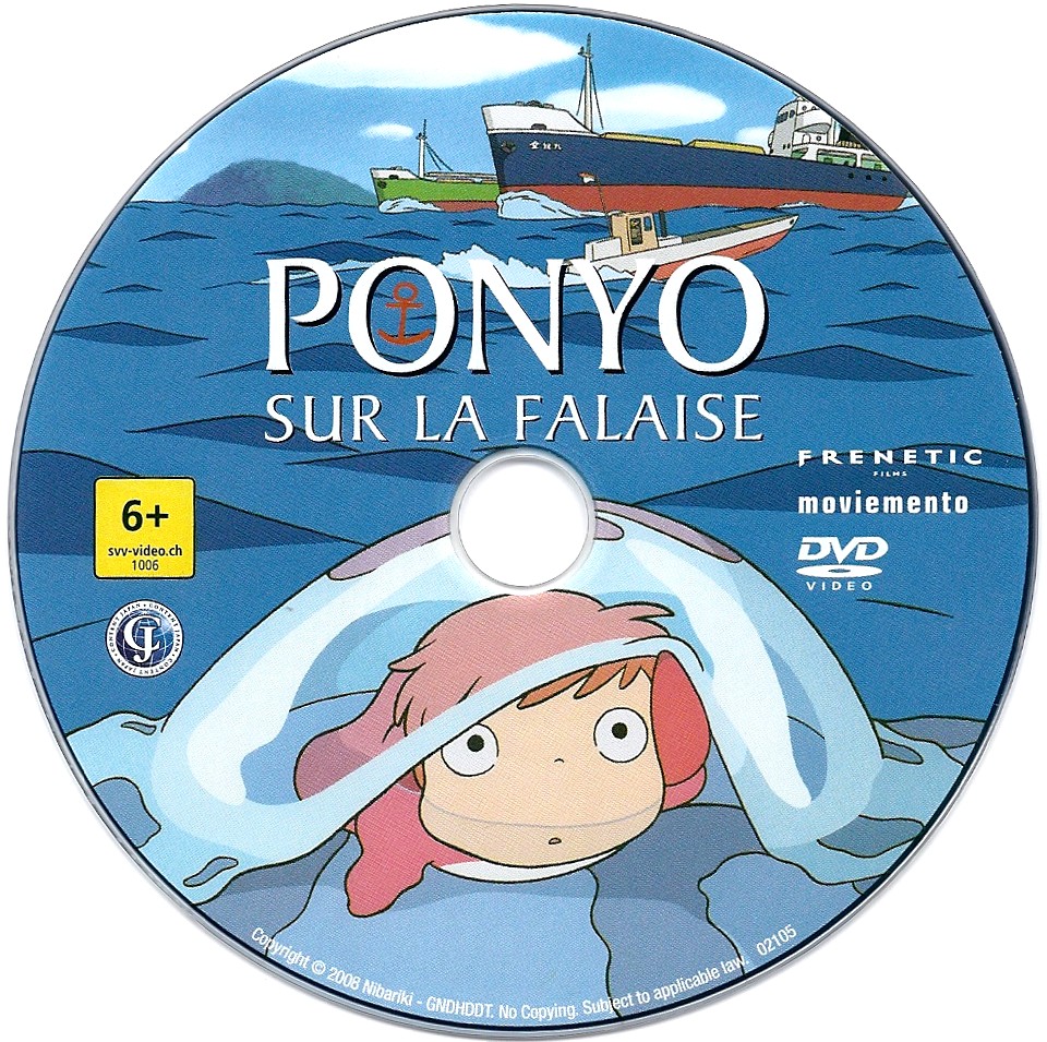 Ponyo sur la falaise