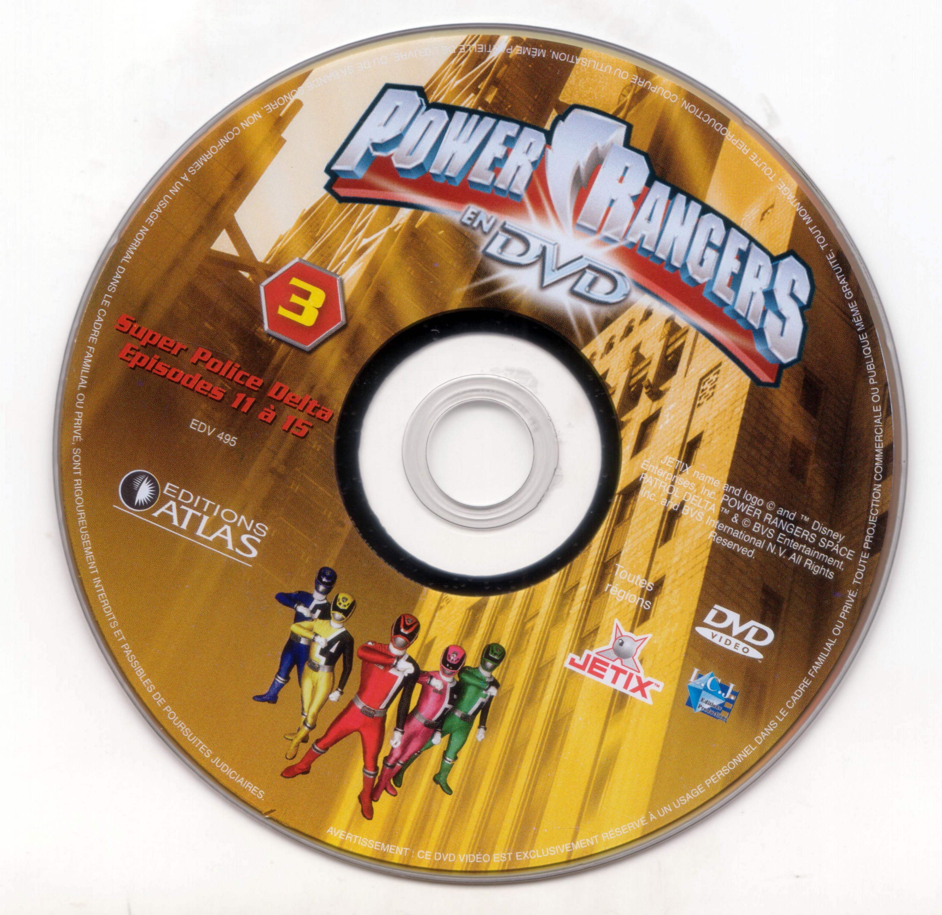 Power rangers DVD 3 (Ed Atlas)