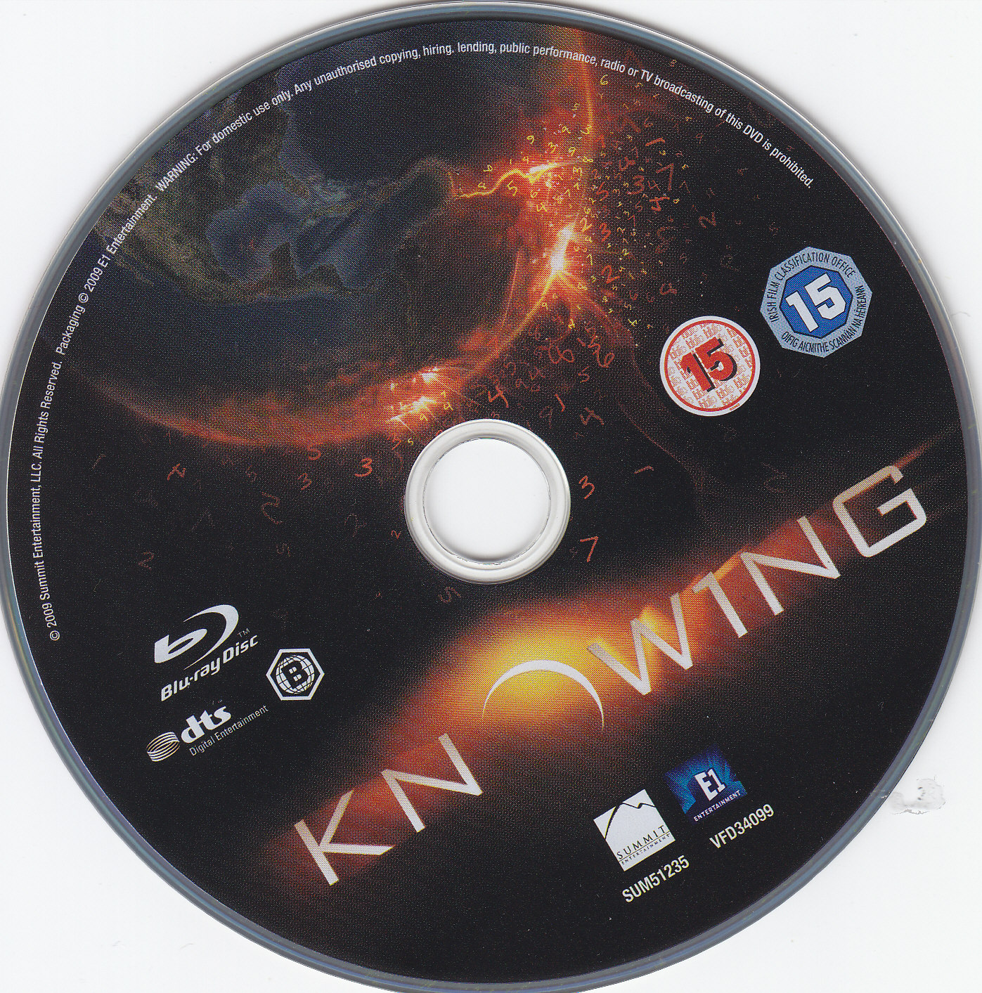 Predictions - Knowing Zone 1 (BLU-RAY)