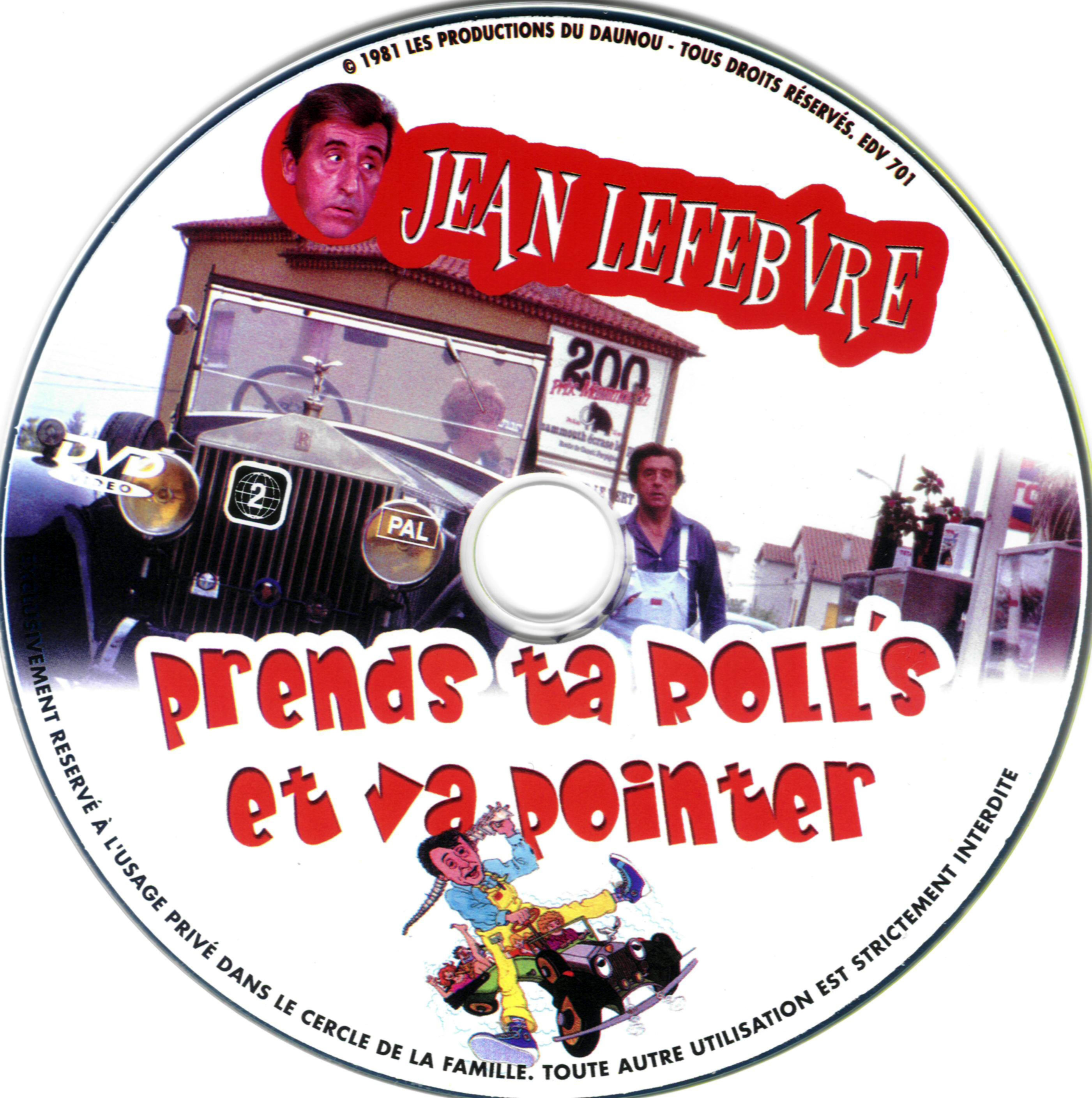 Prends ta rolls et va pointer