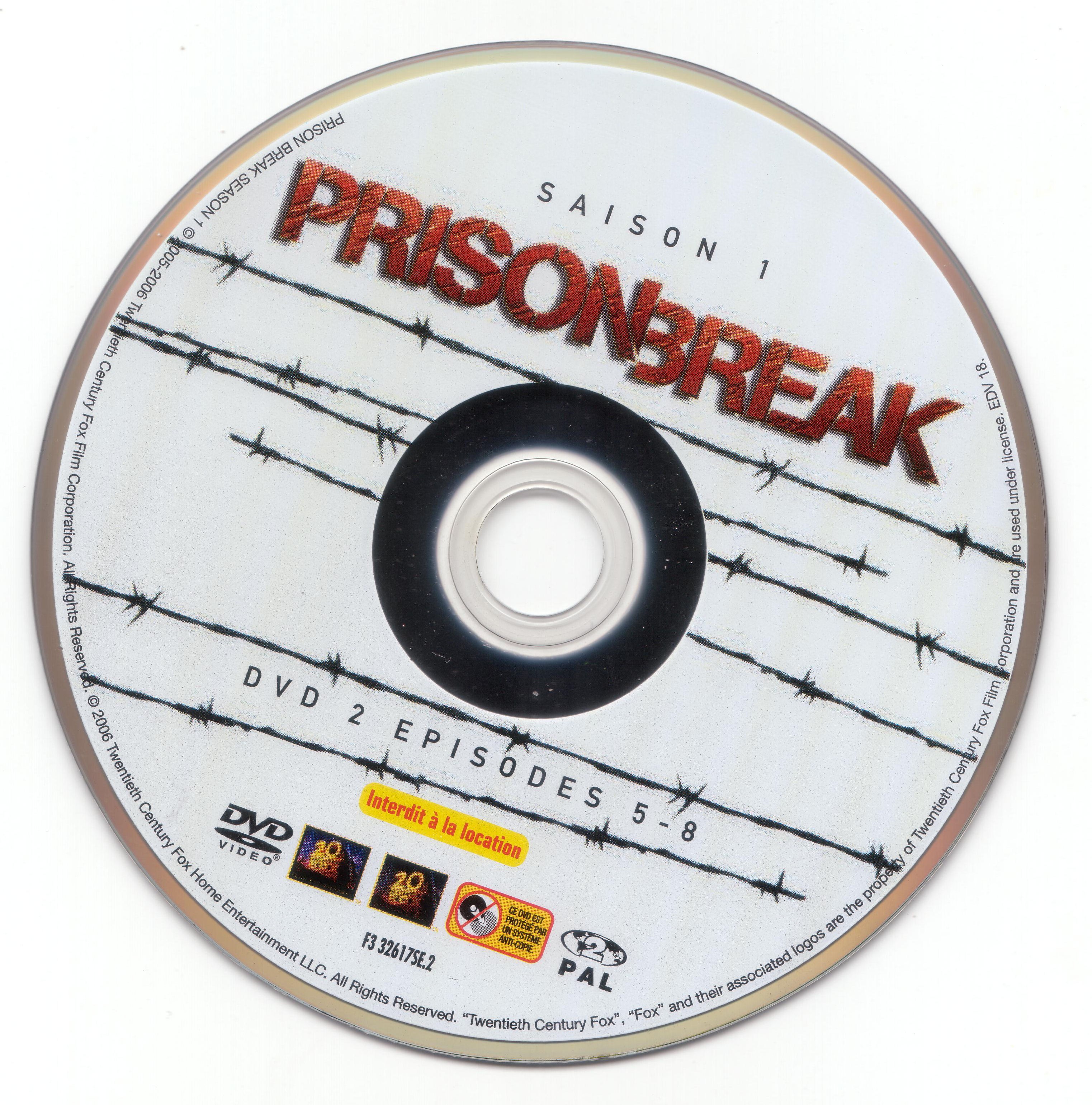 Prison break saison 1 dvd 2