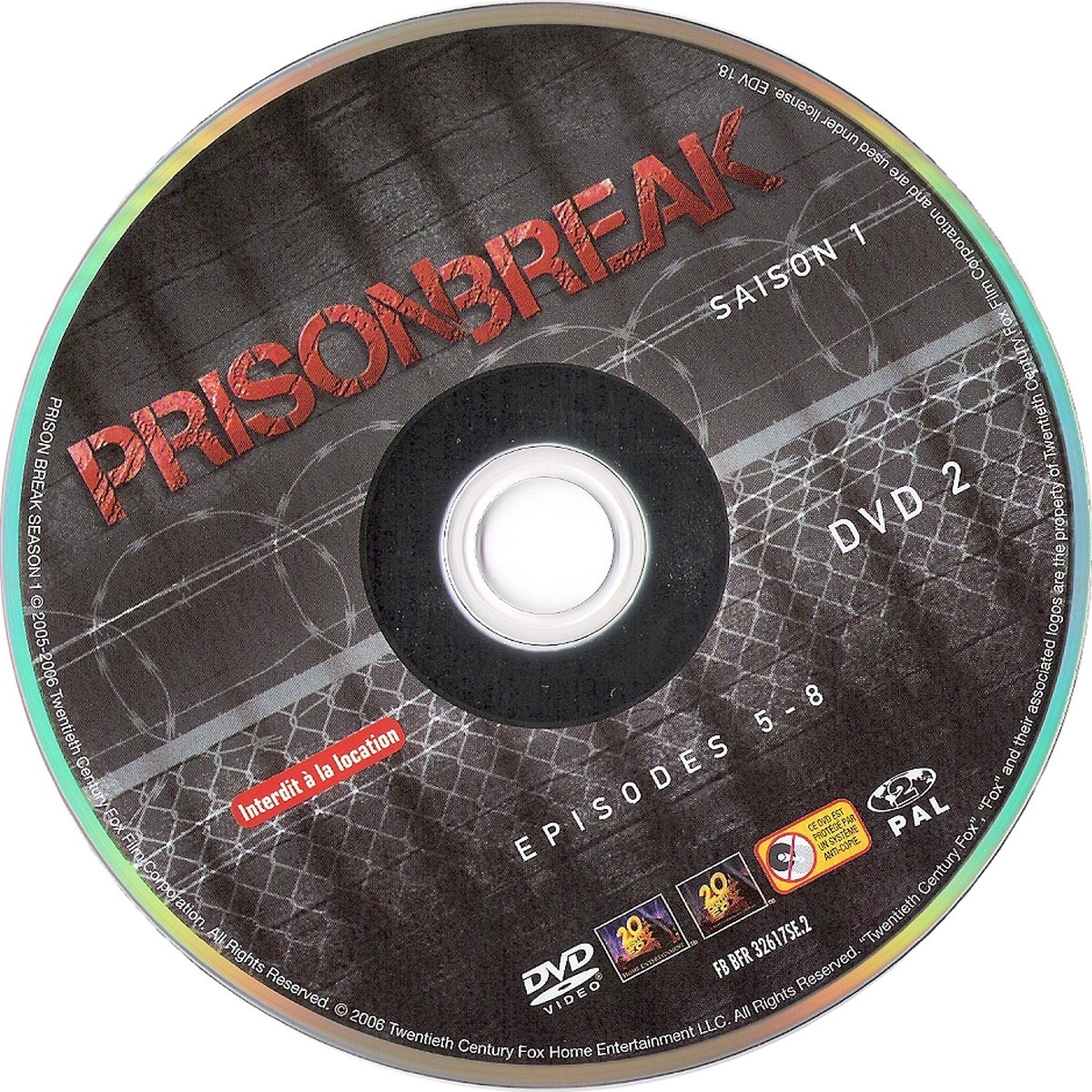 Prison break saison 1 dvd 2 v2