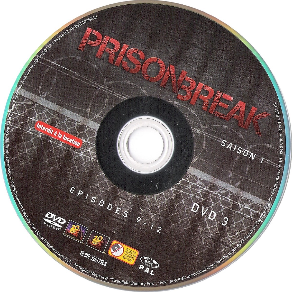 Prison break saison 1 dvd 3 v2