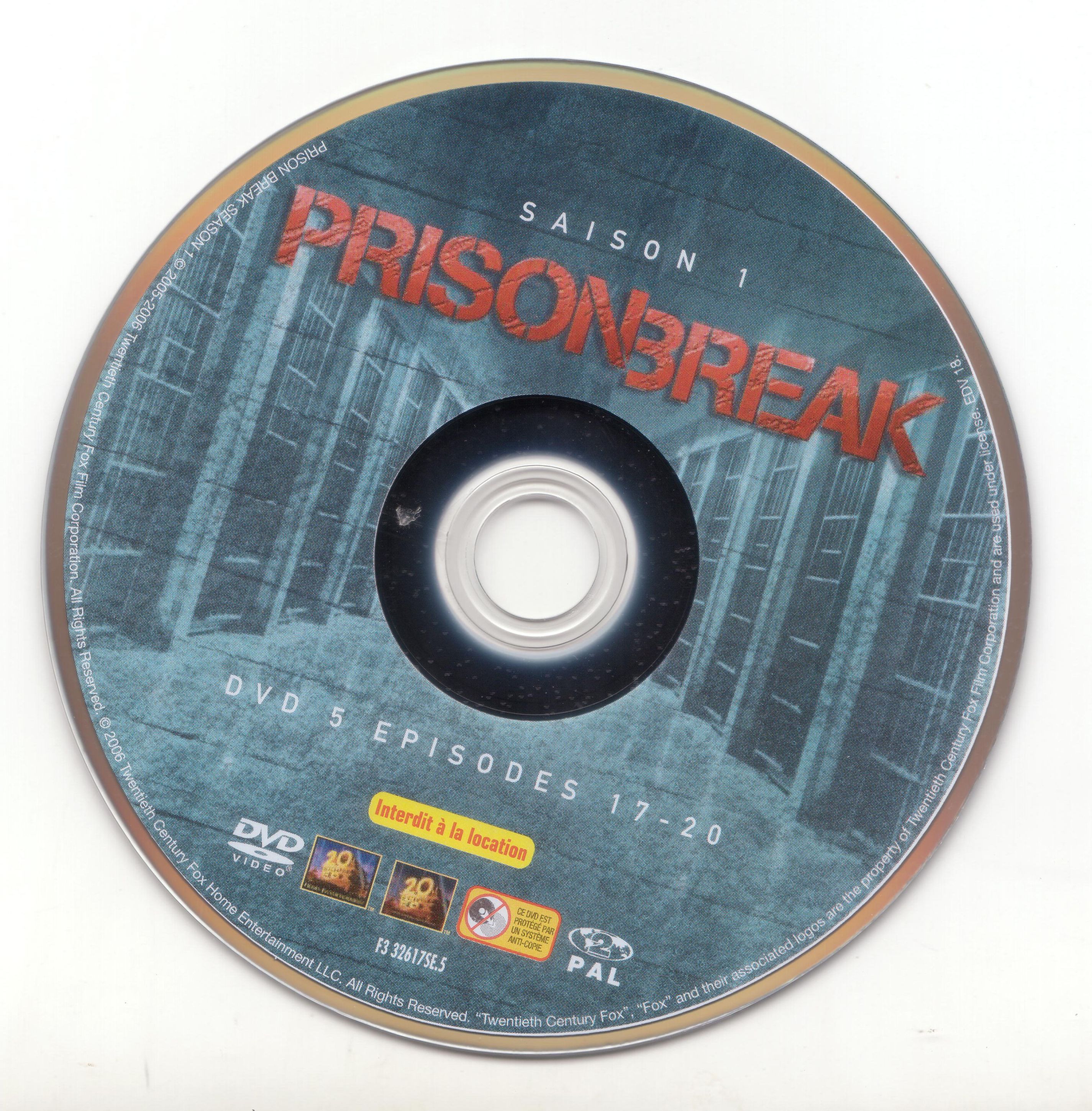 Prison break saison 1 dvd 5