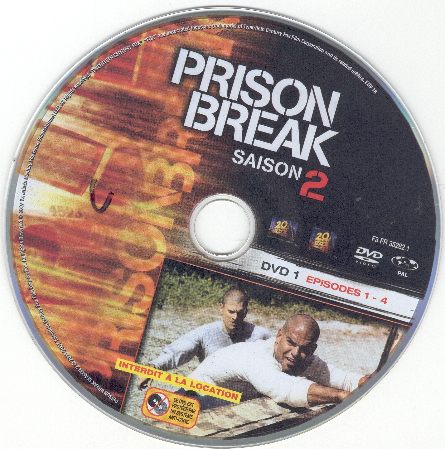 Prison break saison 2 DISC 1