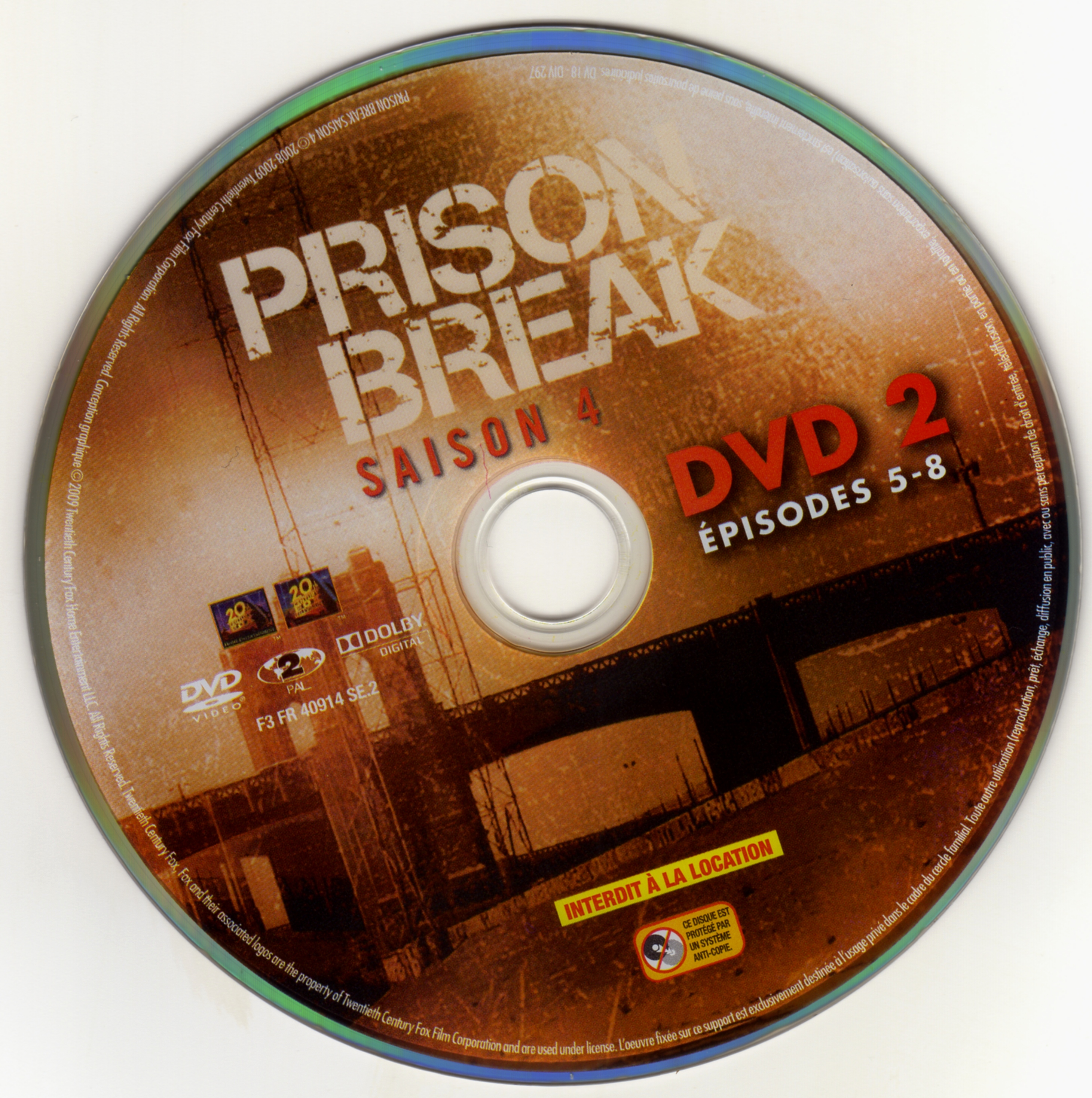 Prison break saison 4 DVD 2