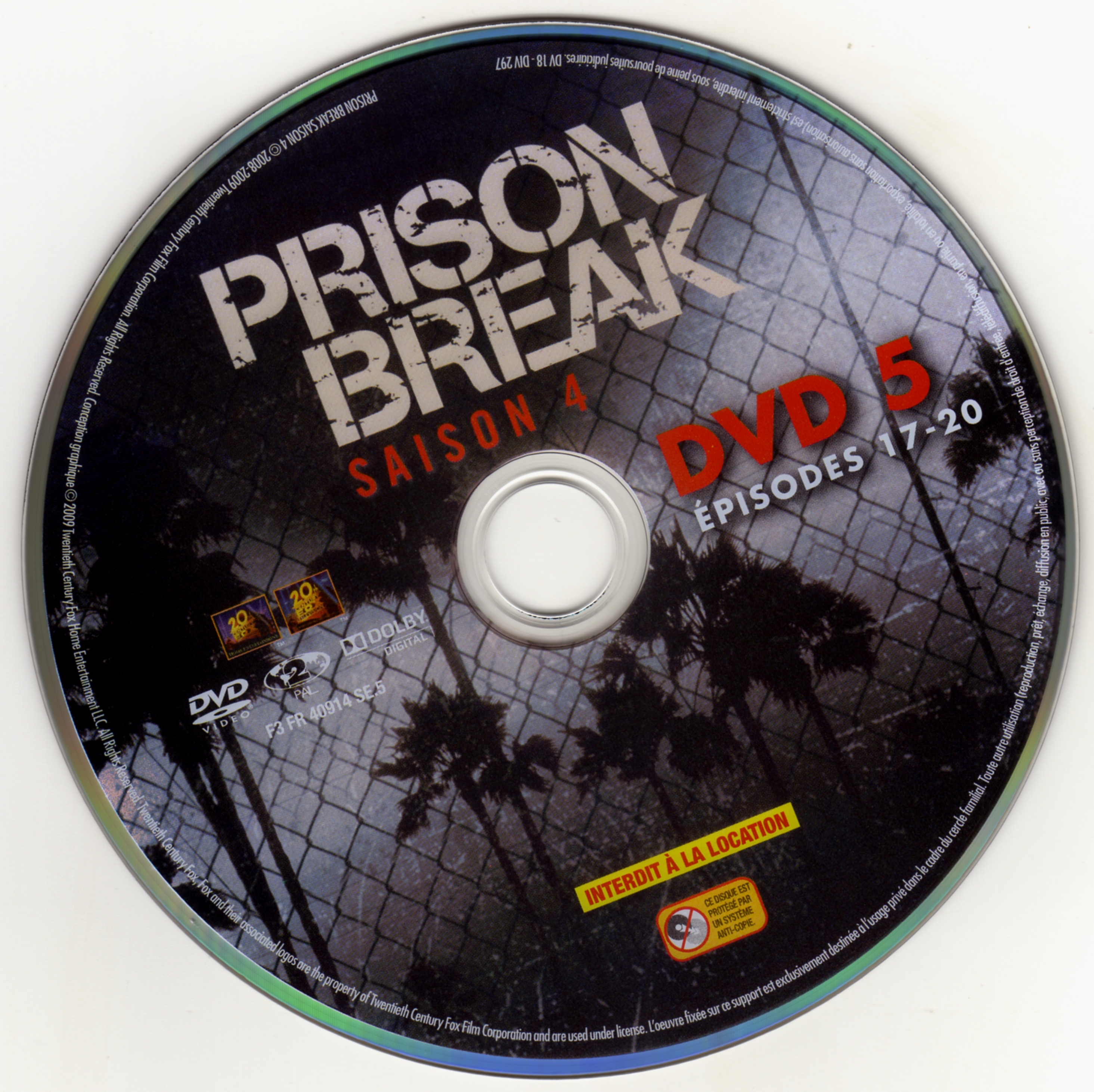 Prison break saison 4 DVD 5