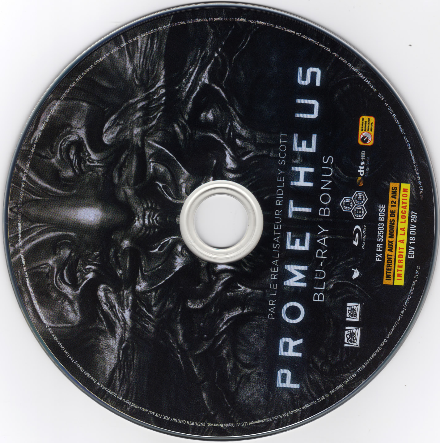 Prometheus Bonus (BLU-RAY)