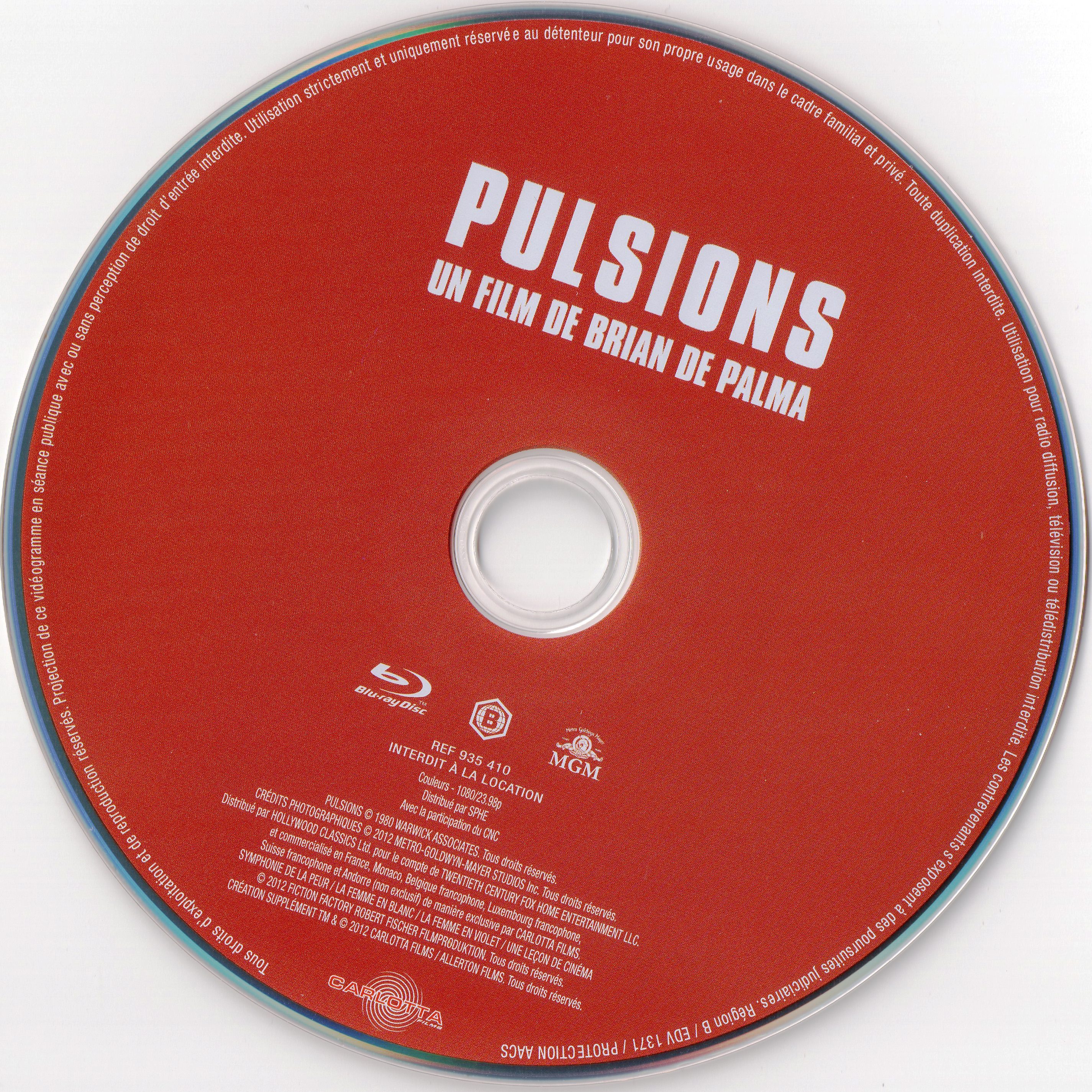 Pulsions (BLU-RAY)