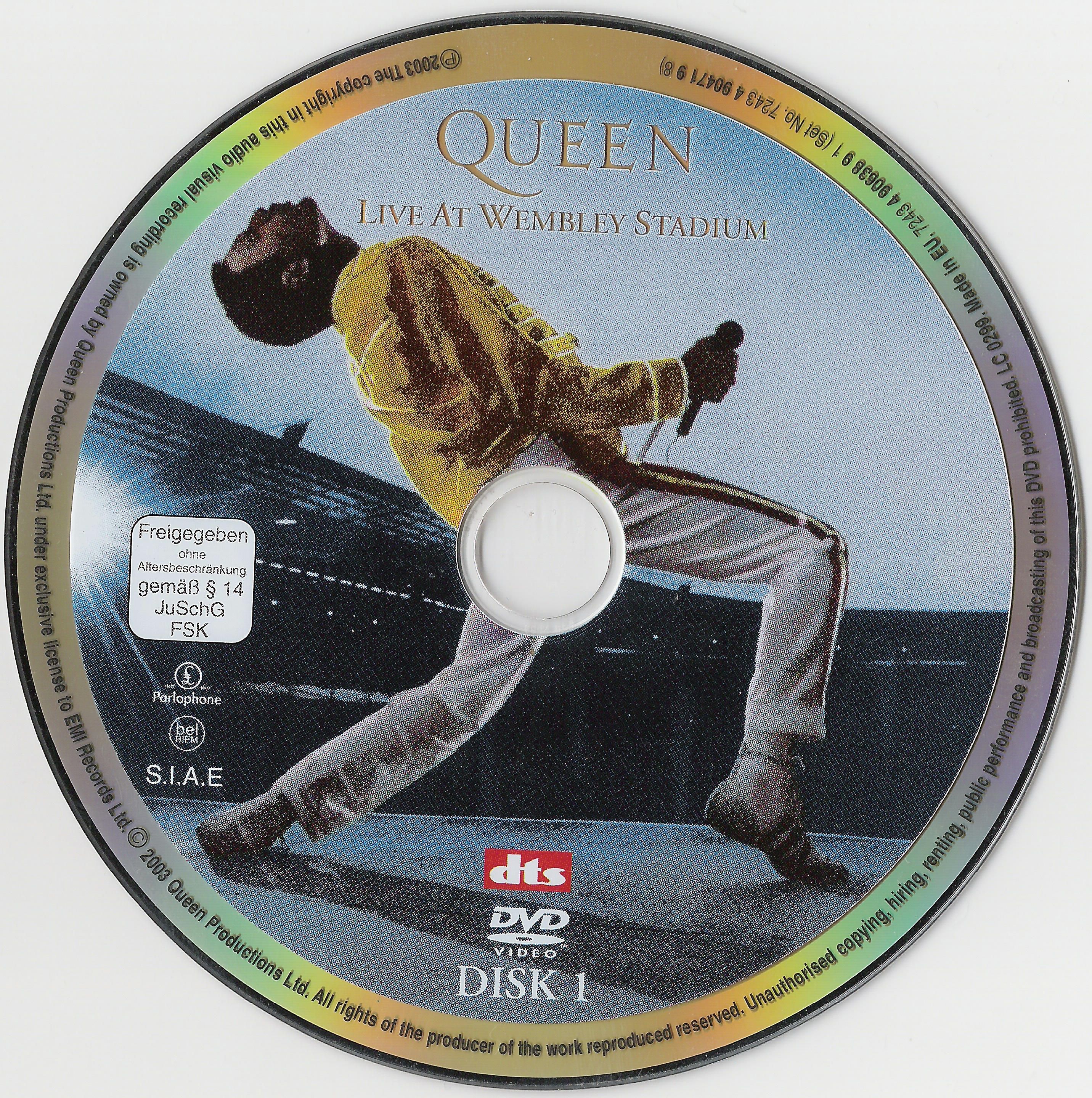 Queen Live at Wembley Stadium DISC 1