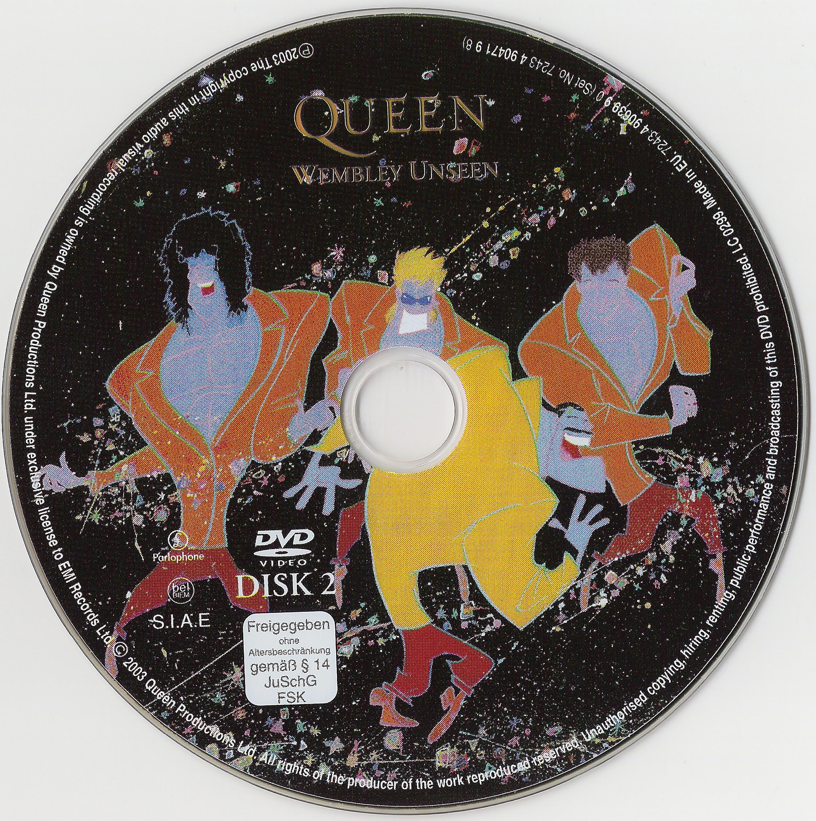 Queen Live at Wembley Stadium DISC 2