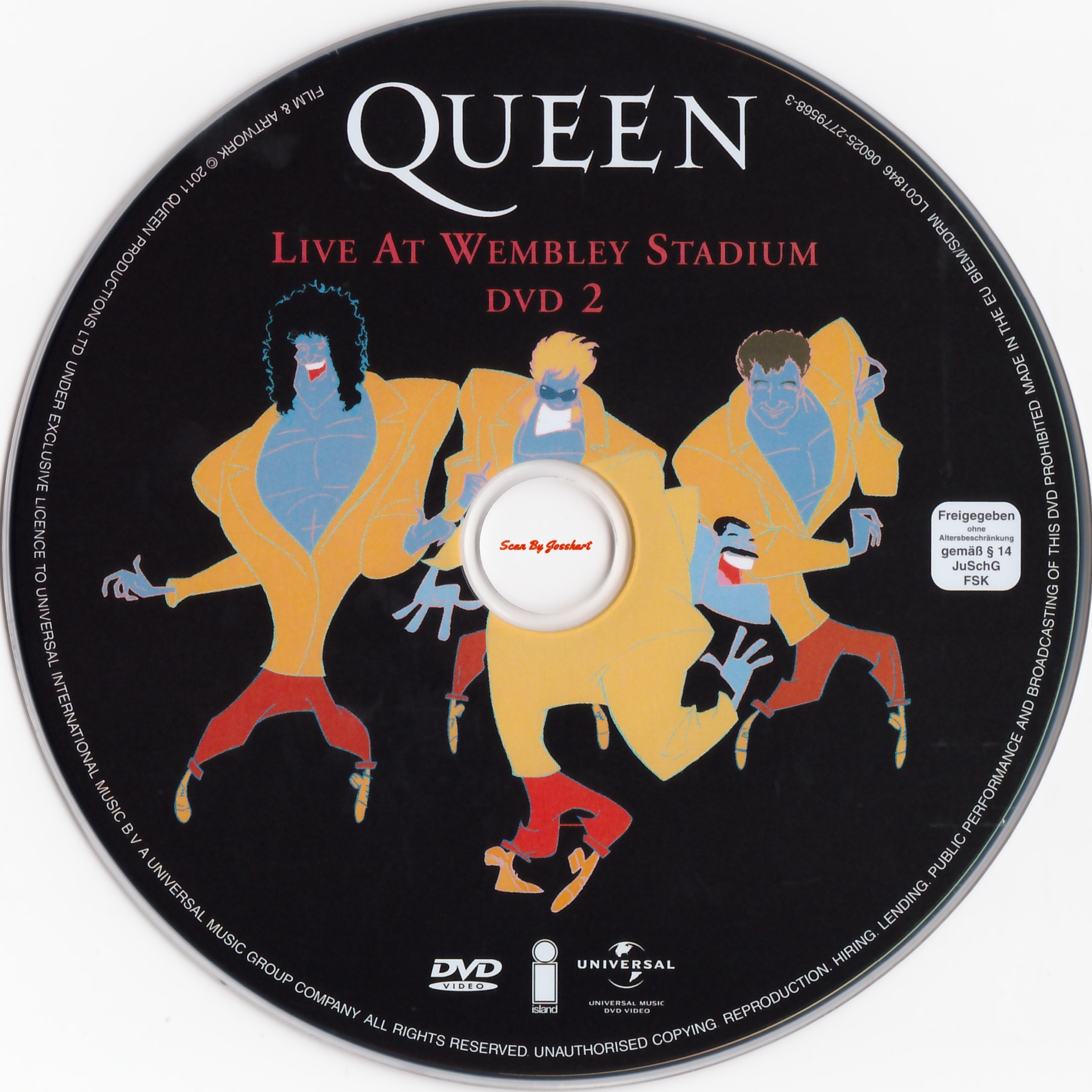 Queen   Live at Wembley stadium DVD2