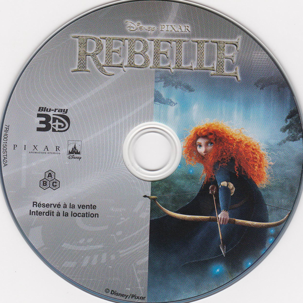 Rebelle 3D (BLU-RAY)