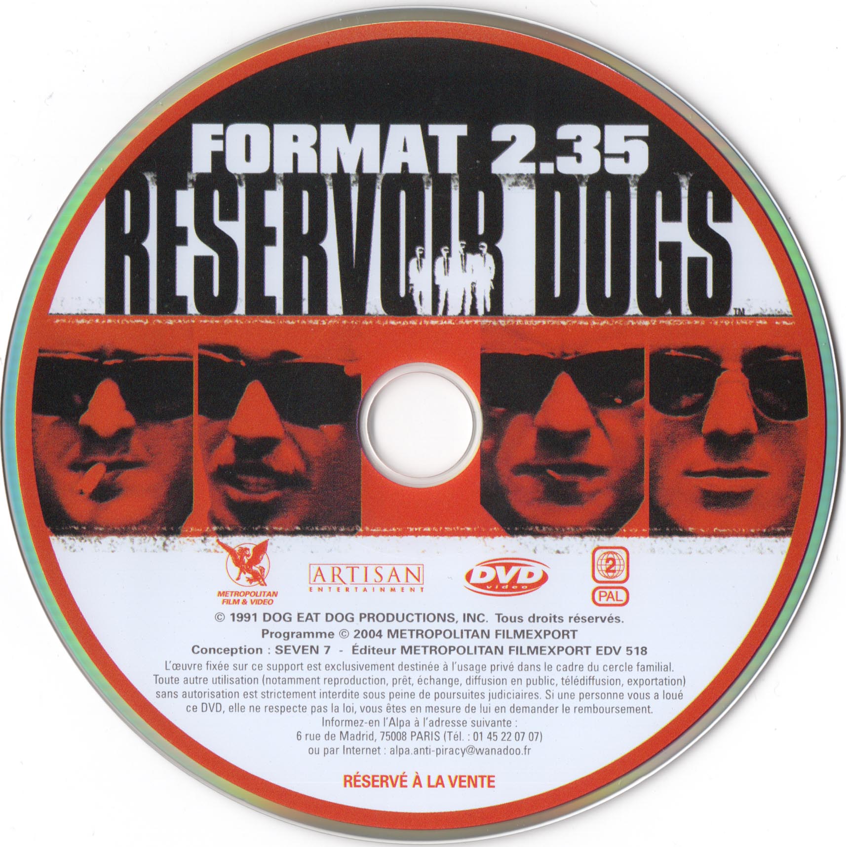 Reservoir dogs DISC 3