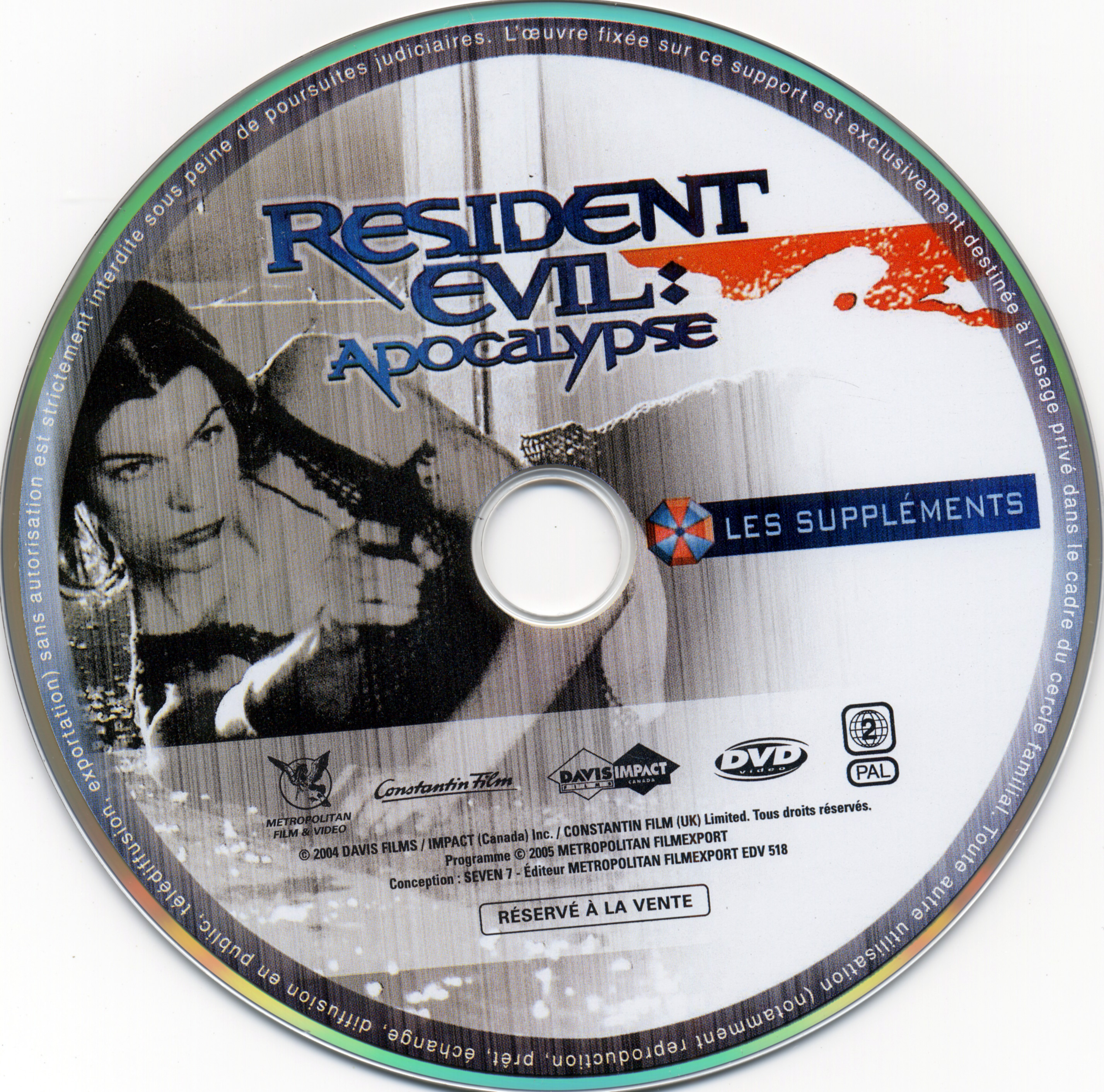 Resident evil apocalypse DISC 2
