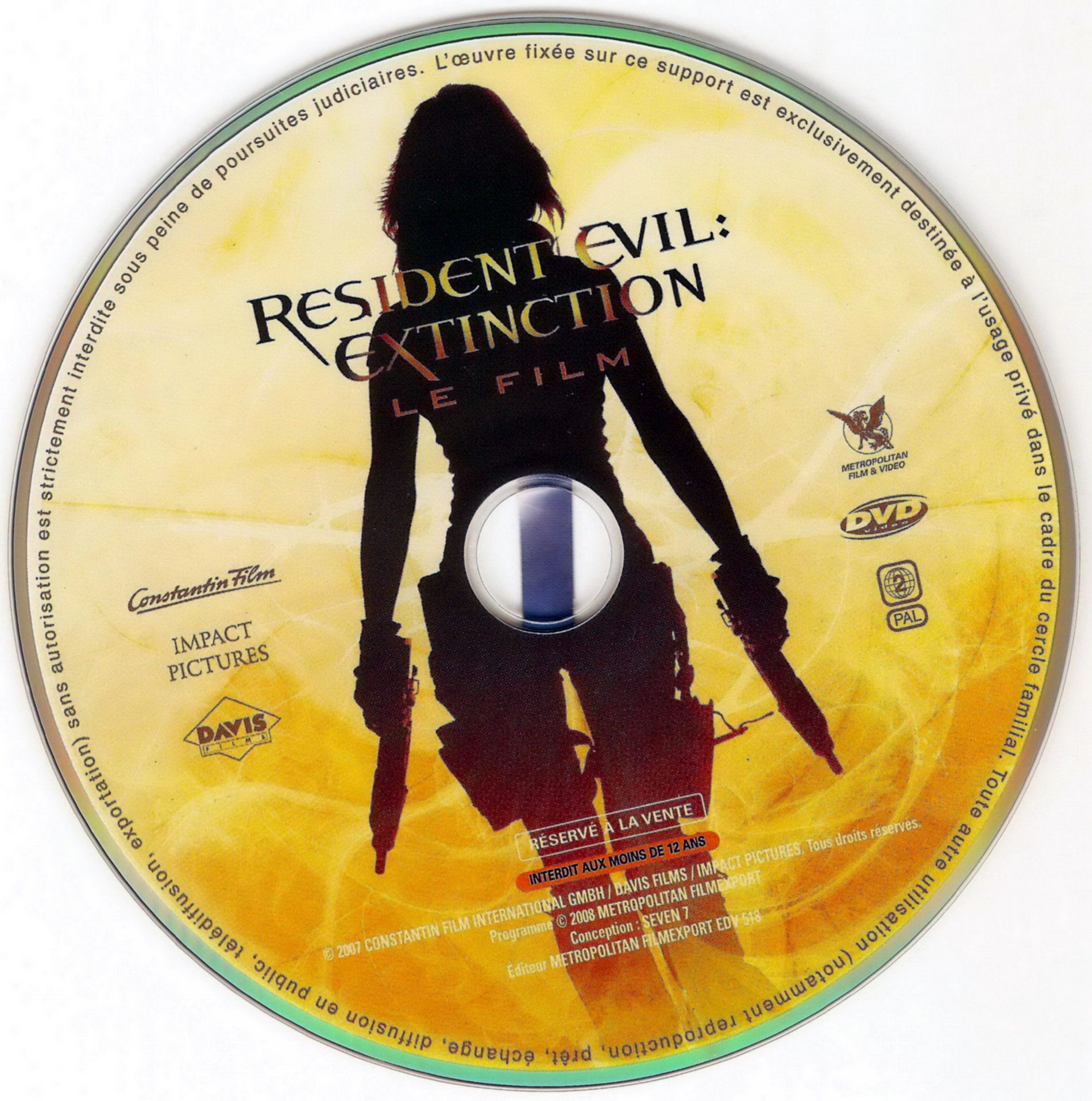 Resident evil extinction DISC 1