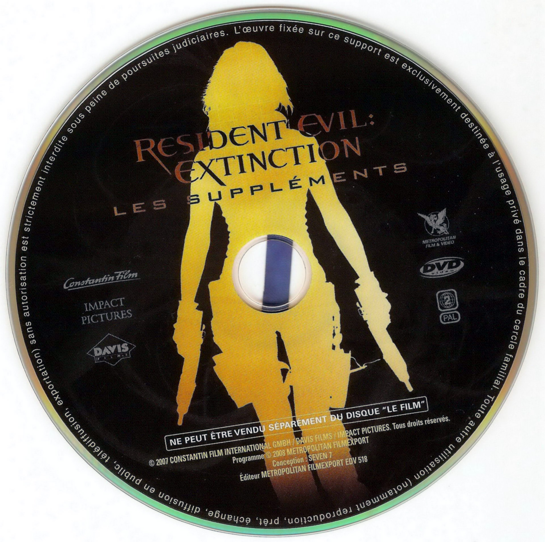 Resident evil extinction DISC 2