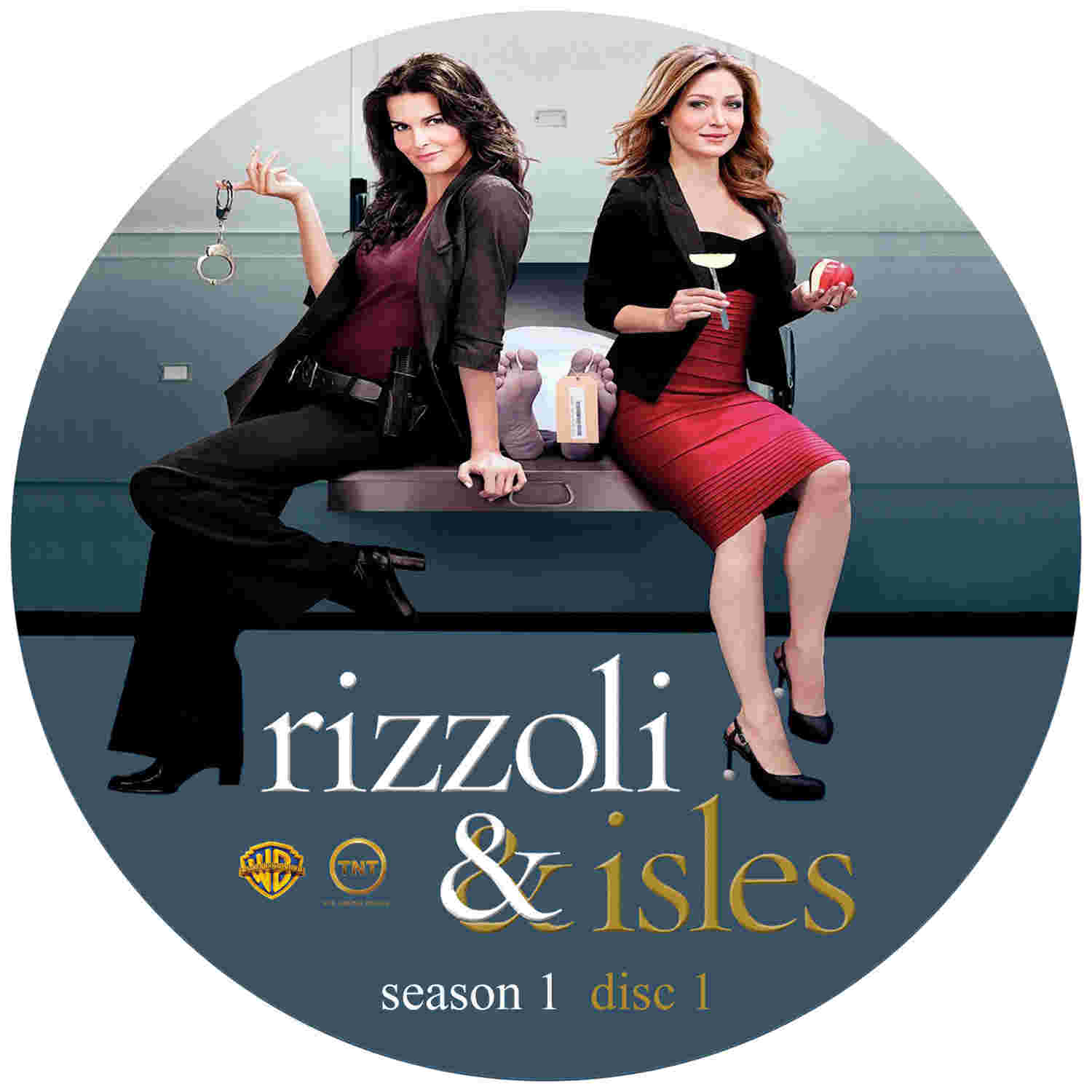 Rizzoli & Isles saison 1 DISC 1 custom