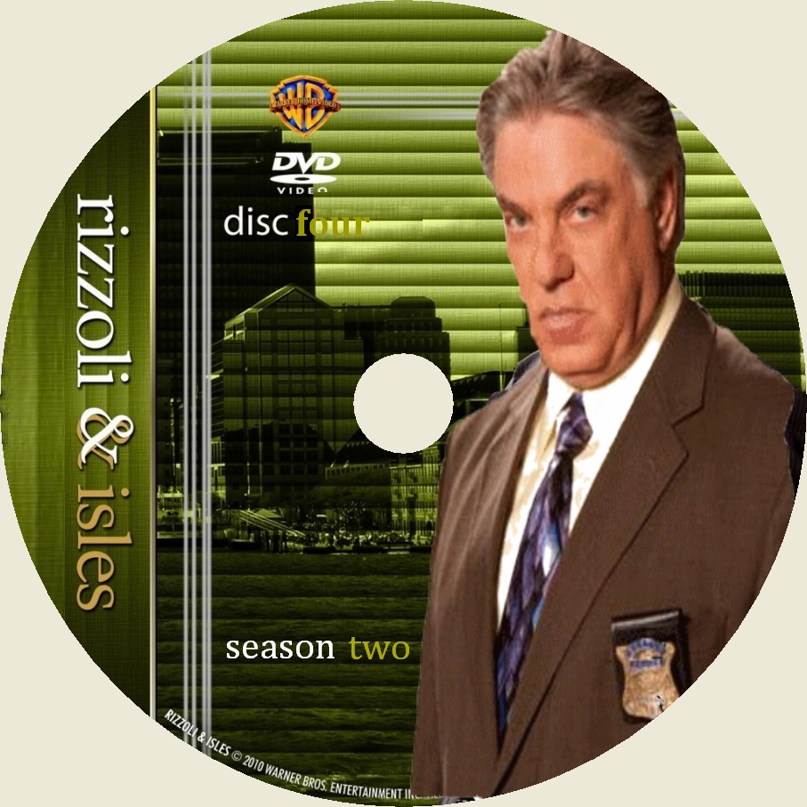 Rizzoli & Isles saison 2 DISC 4 custom