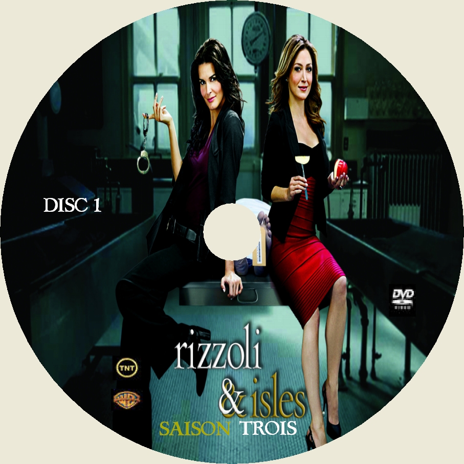 Rizzoli & Isles saison 3 DISC 1 custom