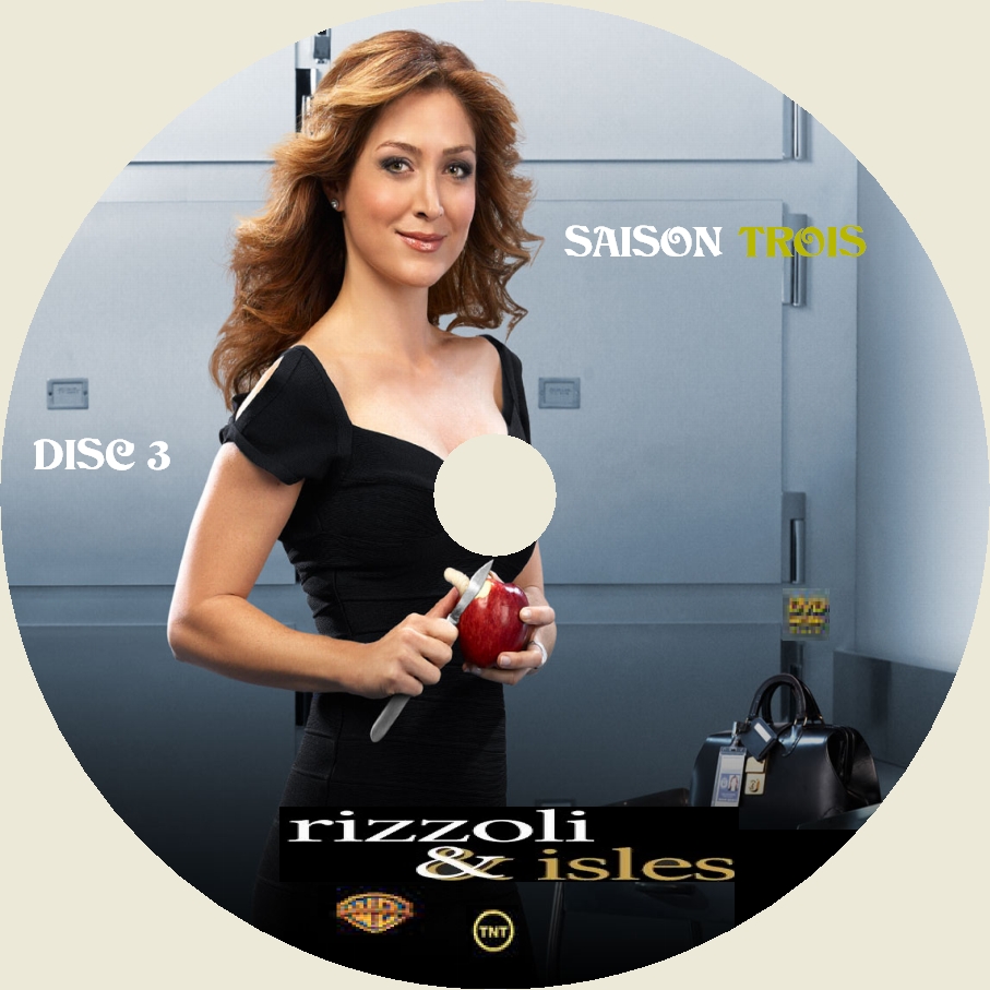 Rizzoli & Isles saison 3 DISC 3 custom