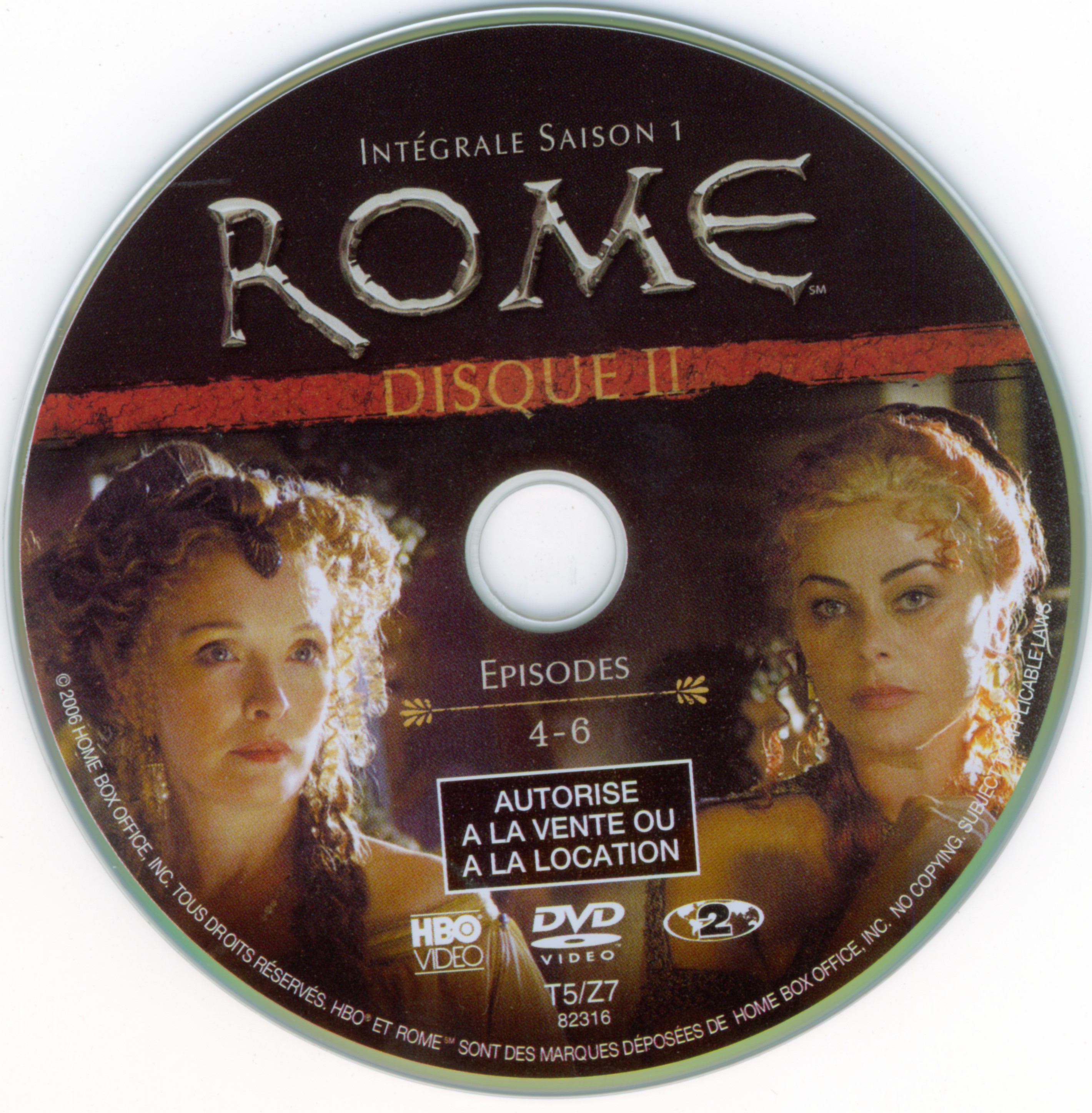 Rome saison 1 DVD 2