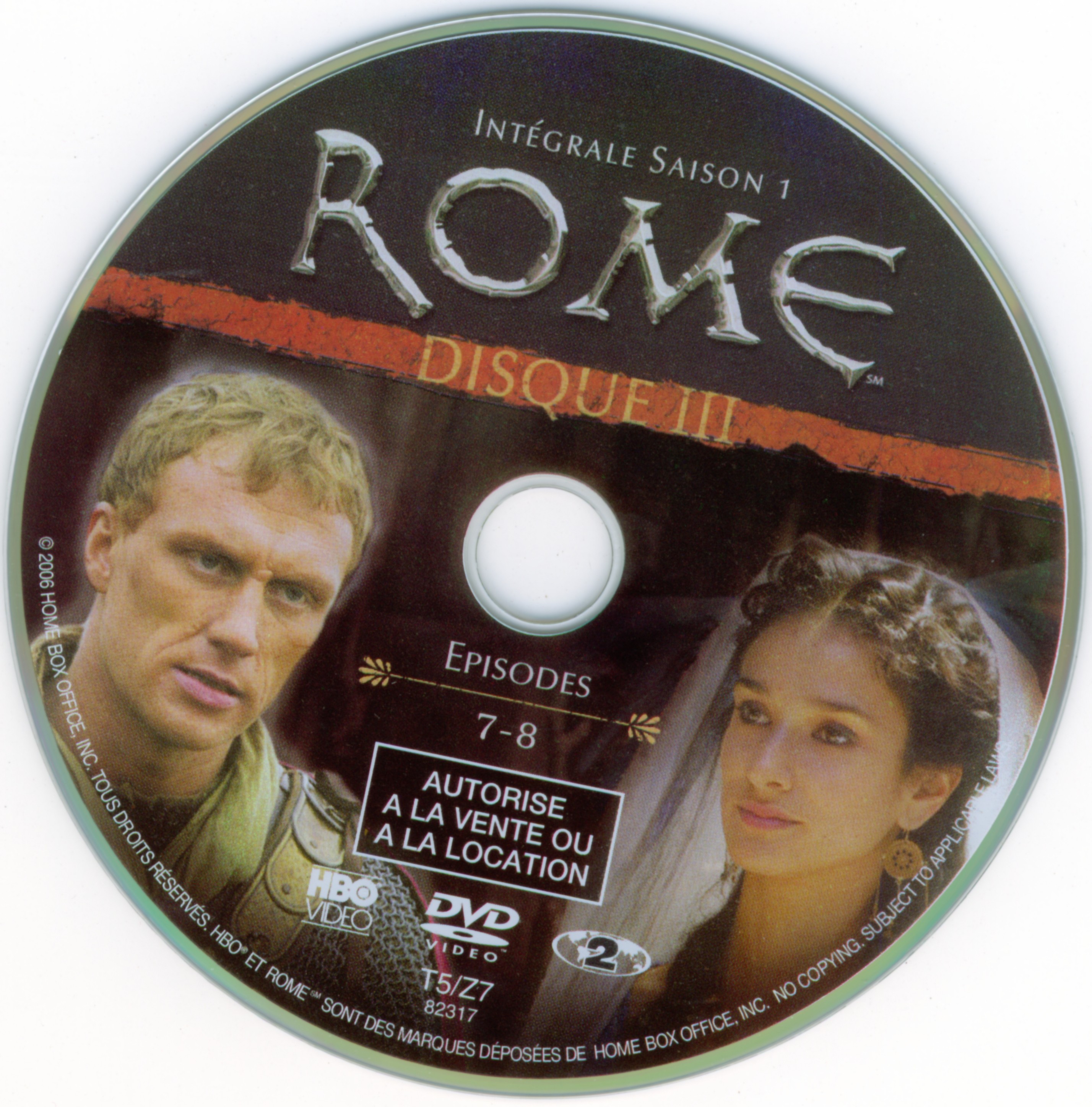 Rome saison 1 DVD 3