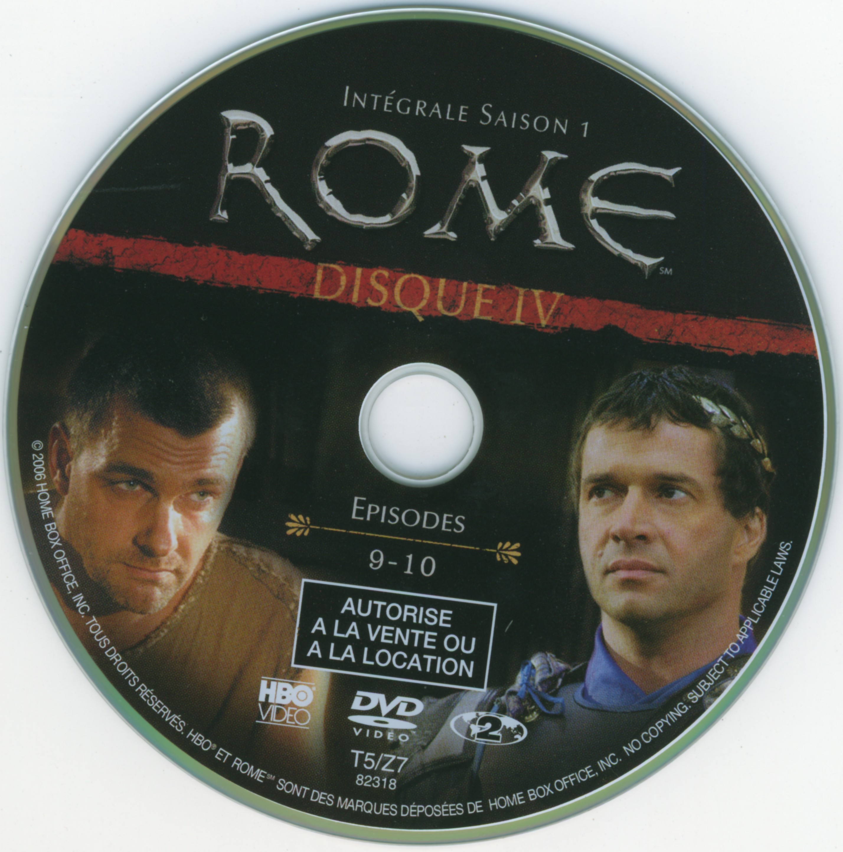 Rome saison 1 DVD 4