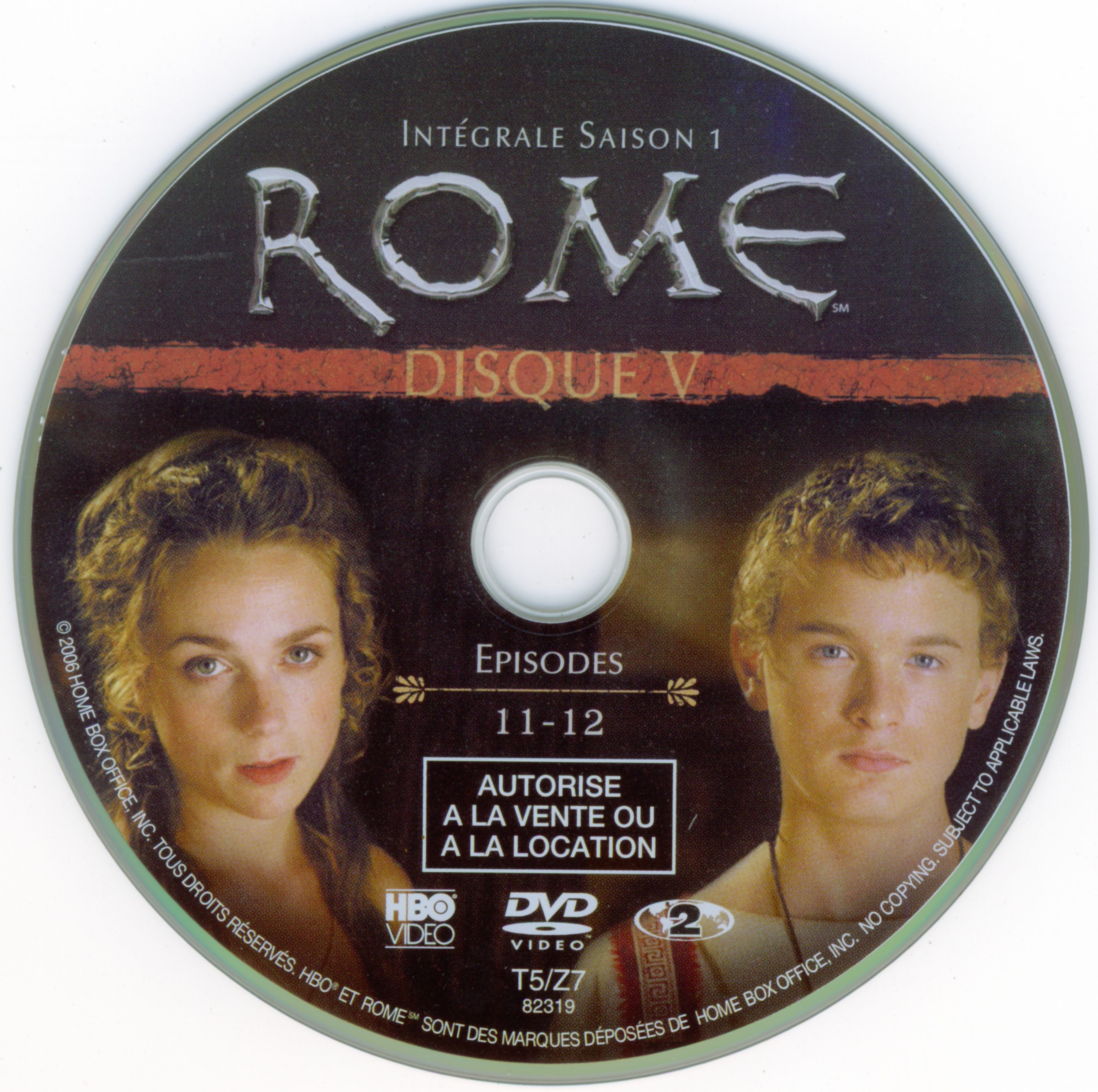 Rome saison 1 DVD 5