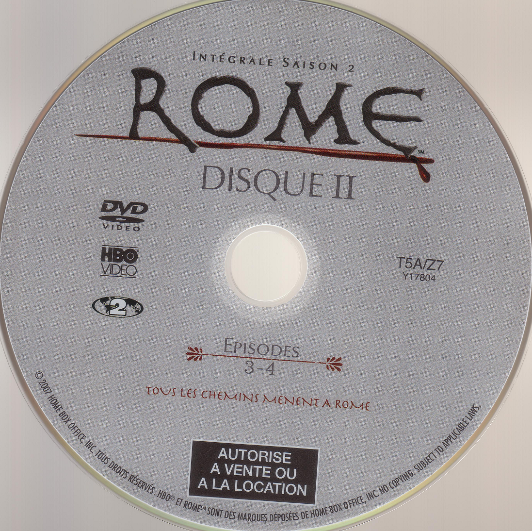 Rome saison 2 DVD 2