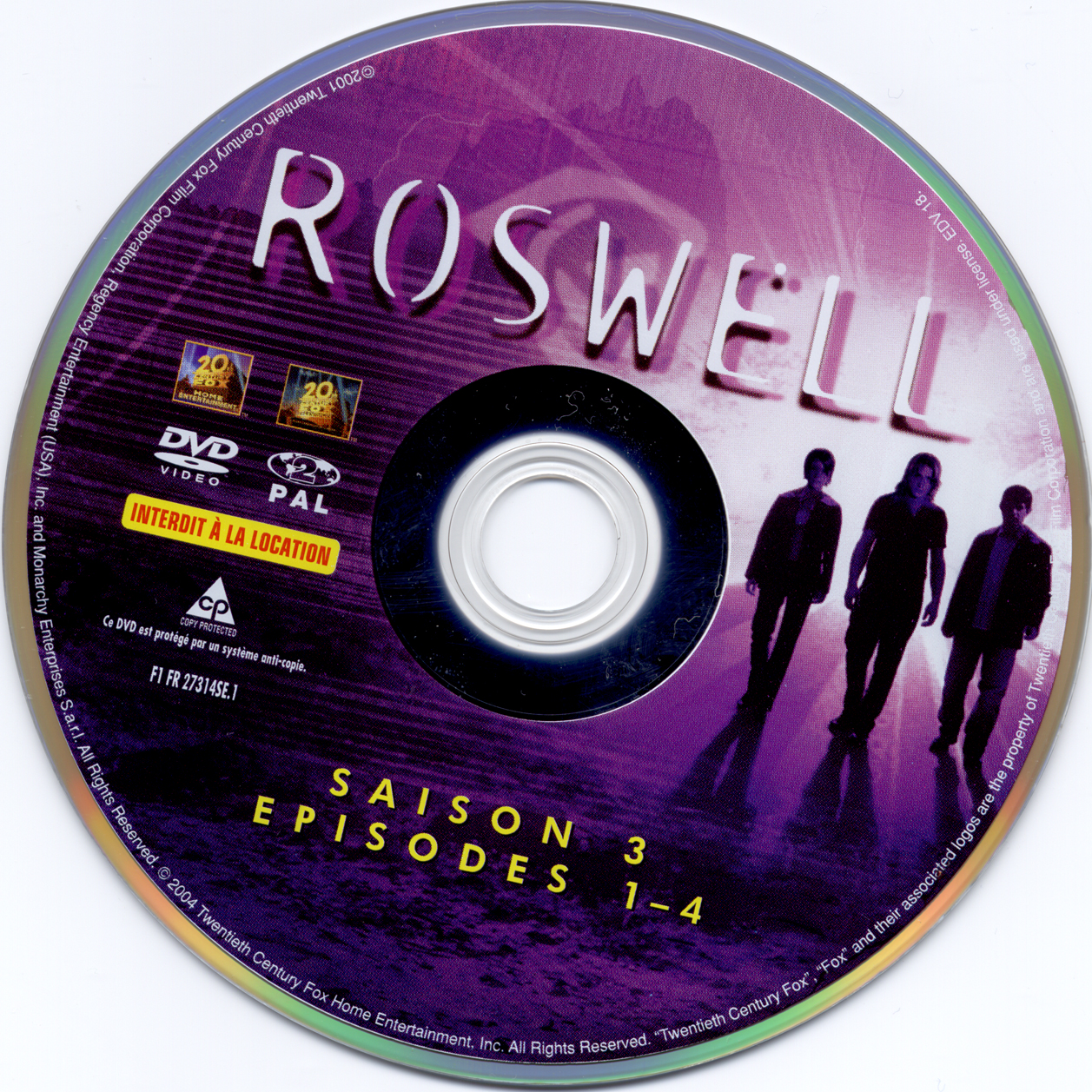 Roswell saison 3 dvd 1