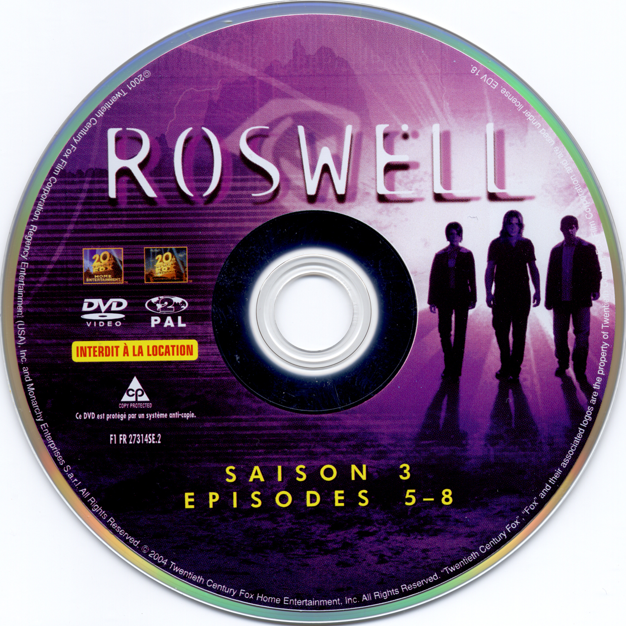 Roswell saison 3 dvd 2
