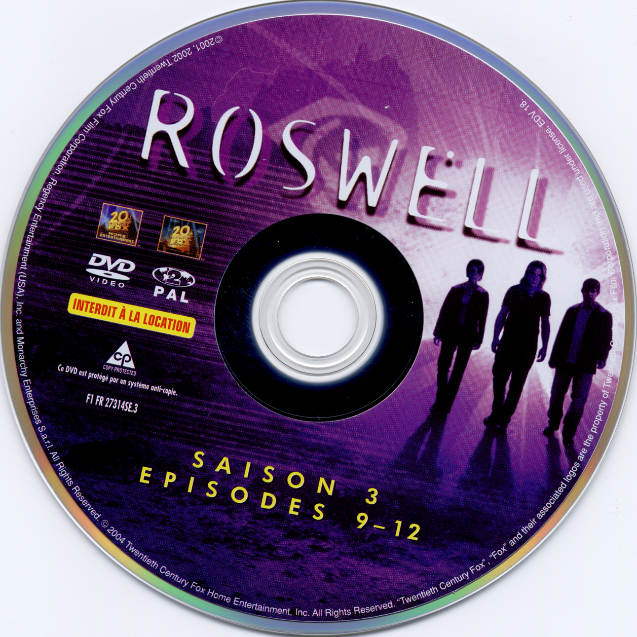 Roswell saison 3 dvd 3