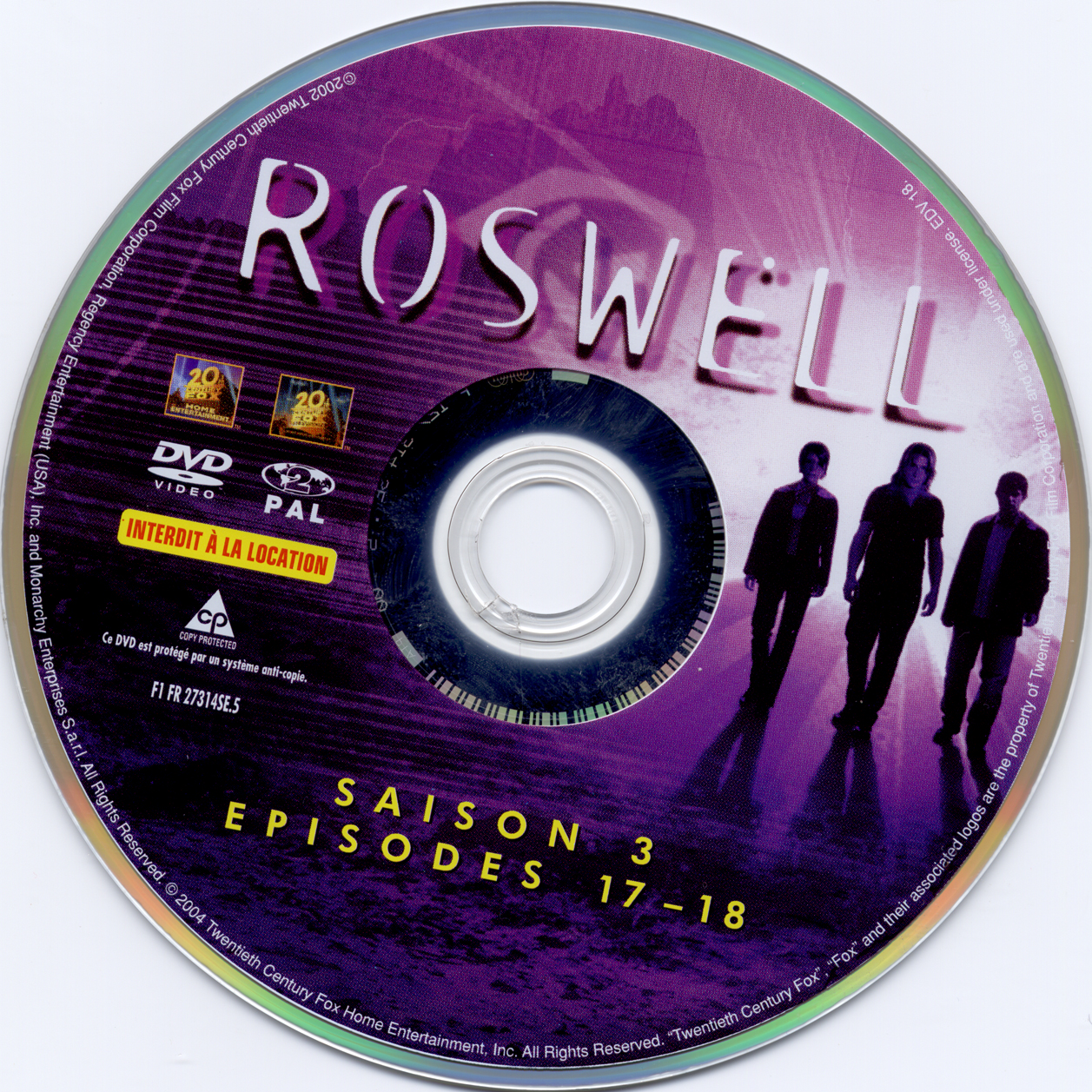 Roswell saison 3 dvd 5