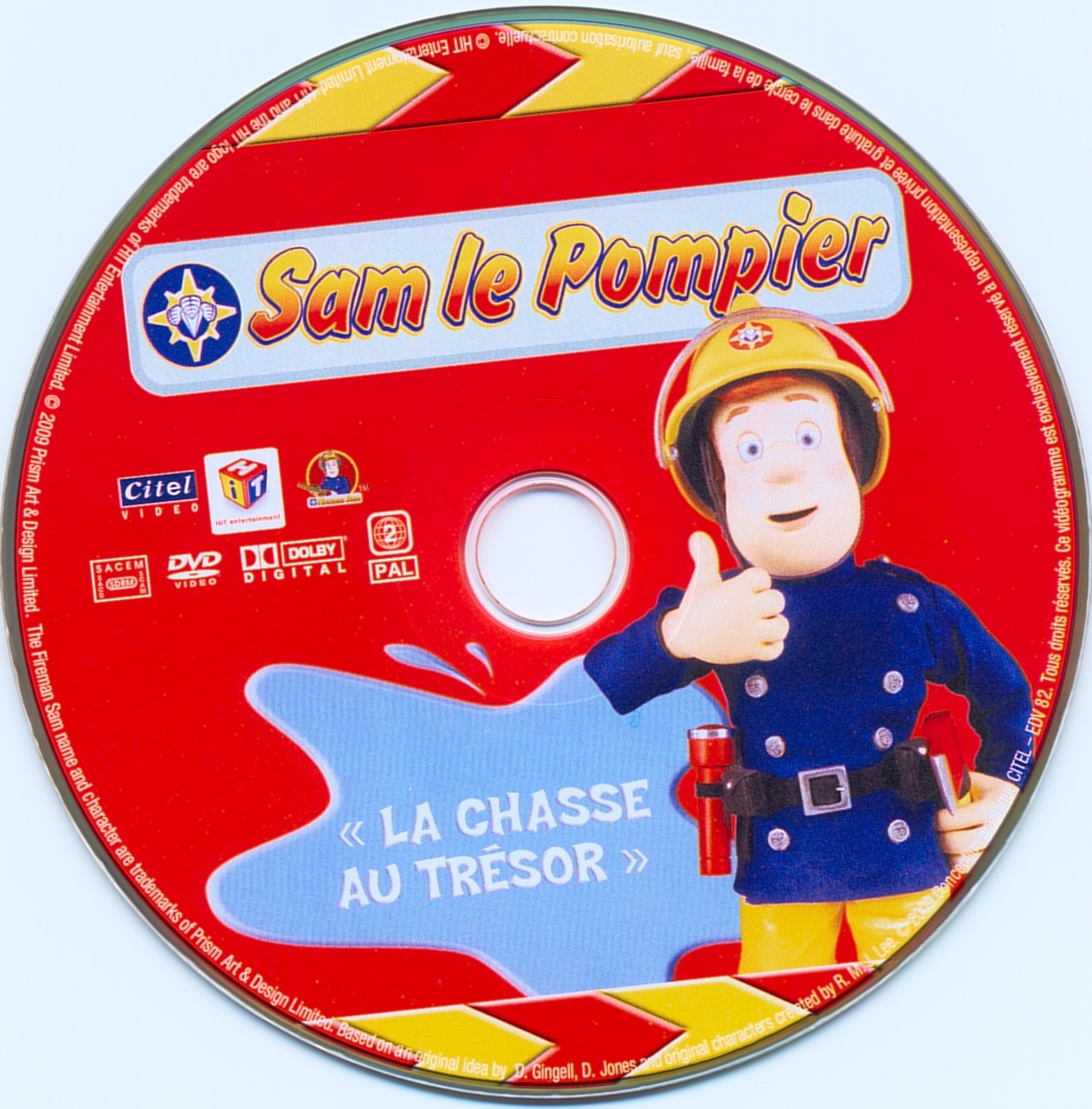 Sam le pompier - La chasse au trsor