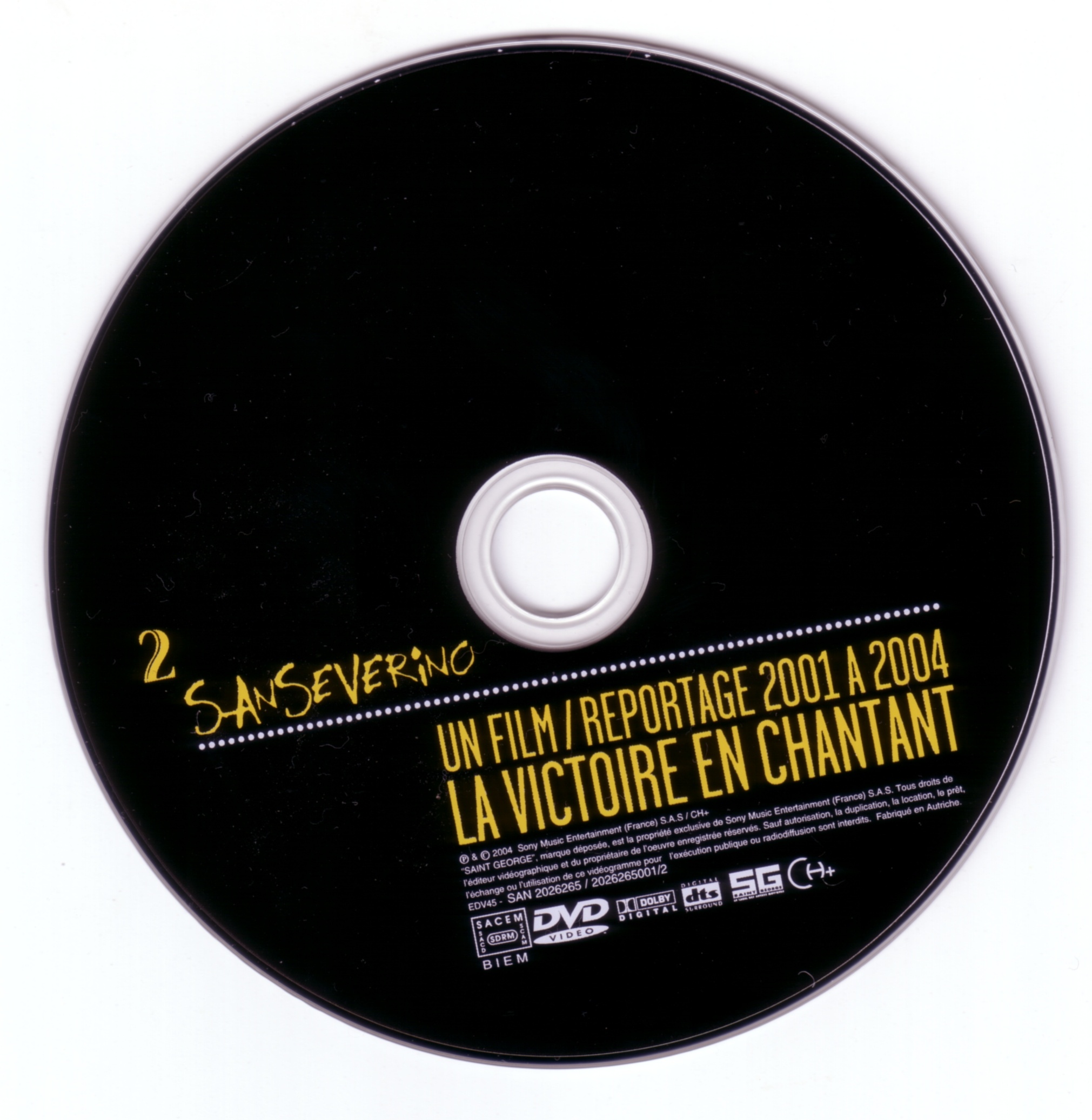 SanSeverino - Live au Sebastopol DISC 2