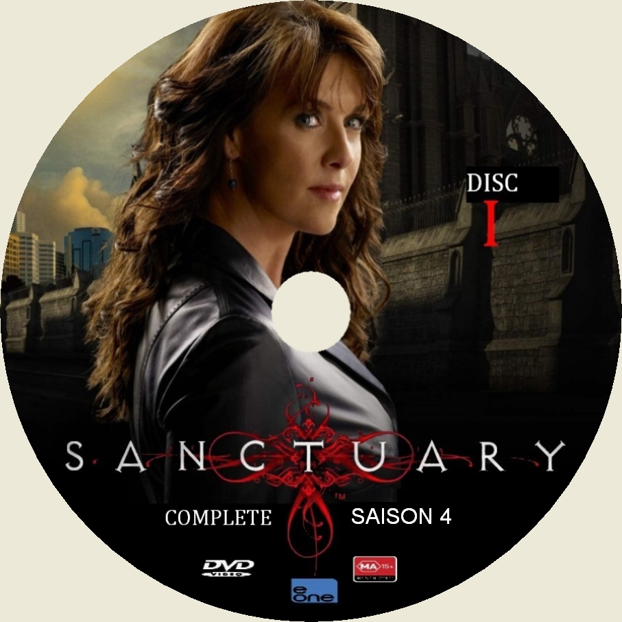 Sanctuary Saison 4 DISC 1 custom