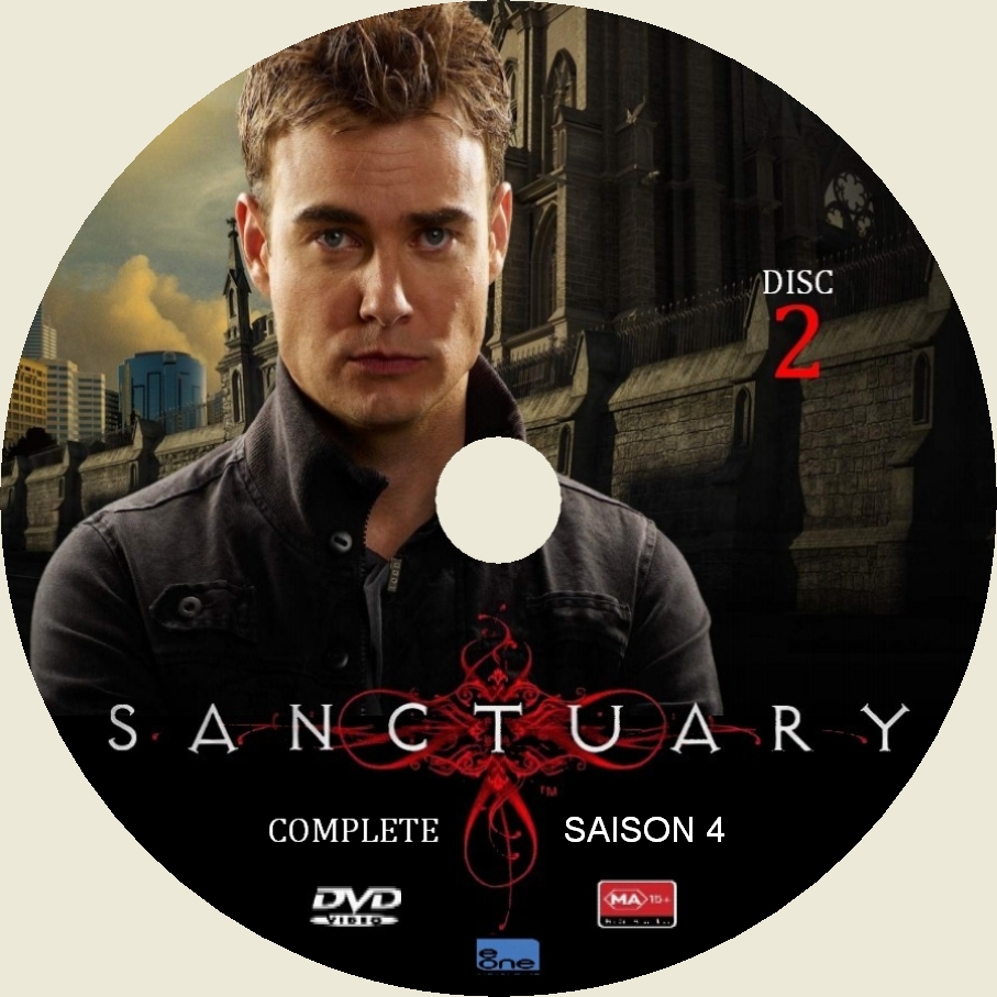 Sanctuary Saison 4 DISC 2 custom