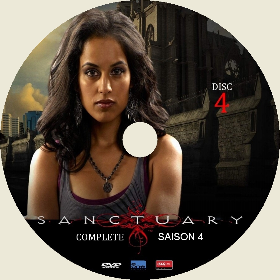 Sanctuary Saison 4 DISC 4 custom