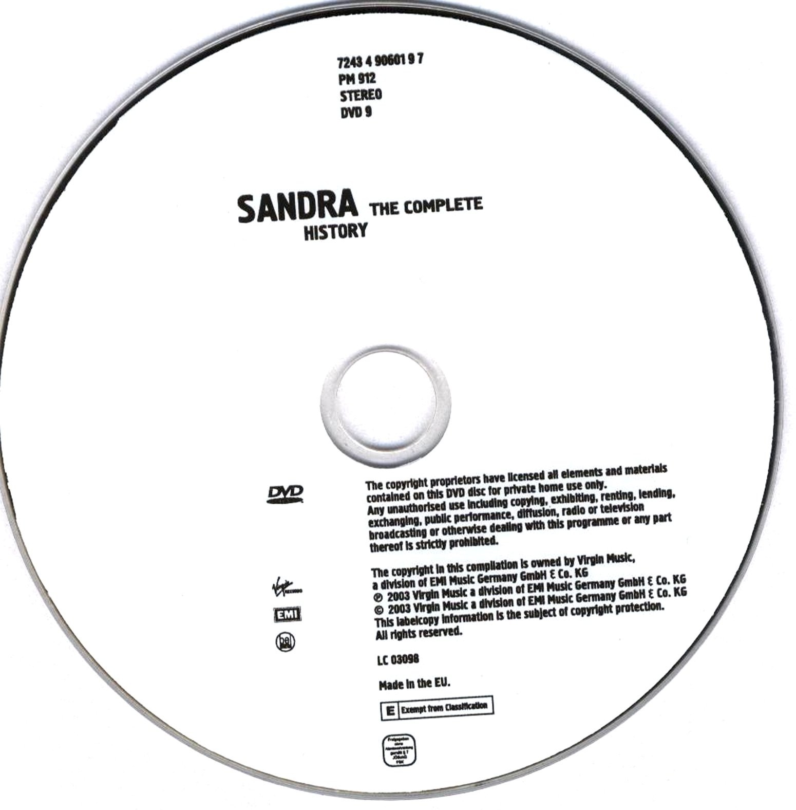 Sandra - The complete history