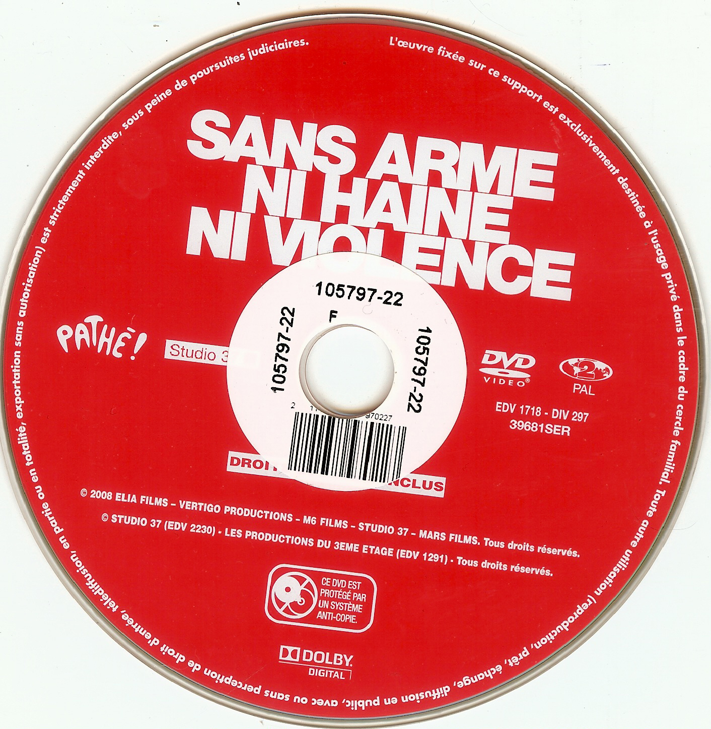 Sans arme ni haine ni violence