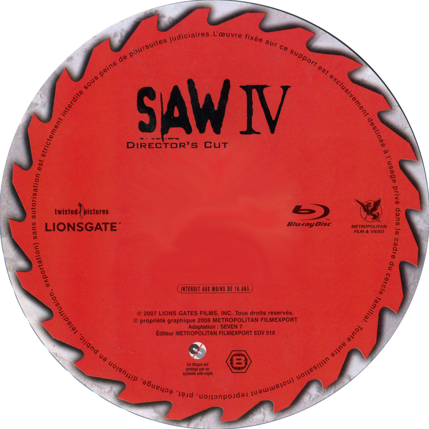 Saw 4 (BLU-RAY)