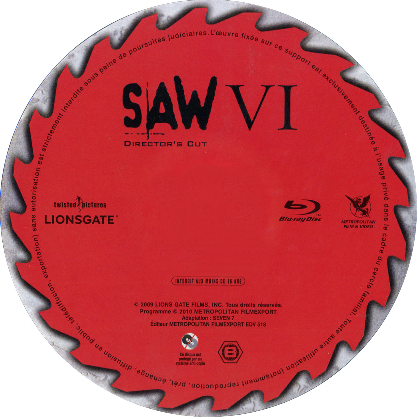 Saw 6 (BLU-RAY)