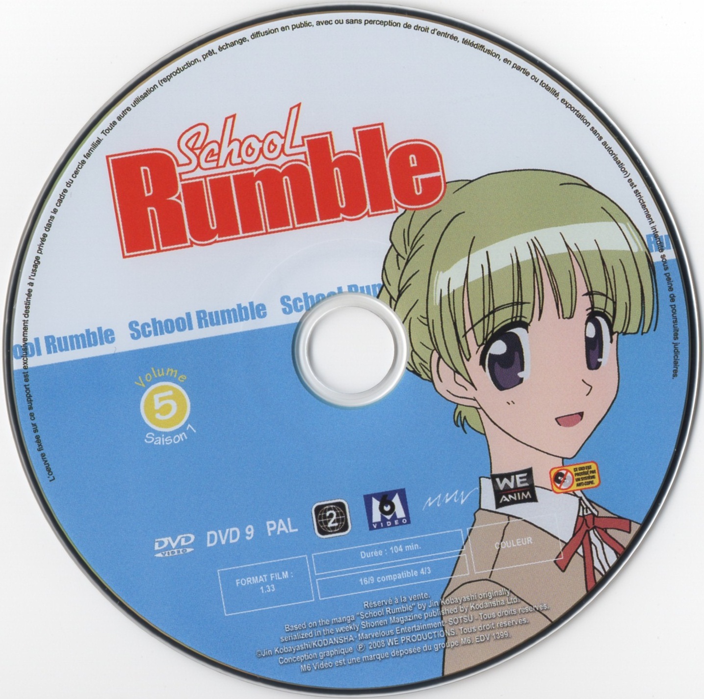 School Rumble Saison 1 Vol 5